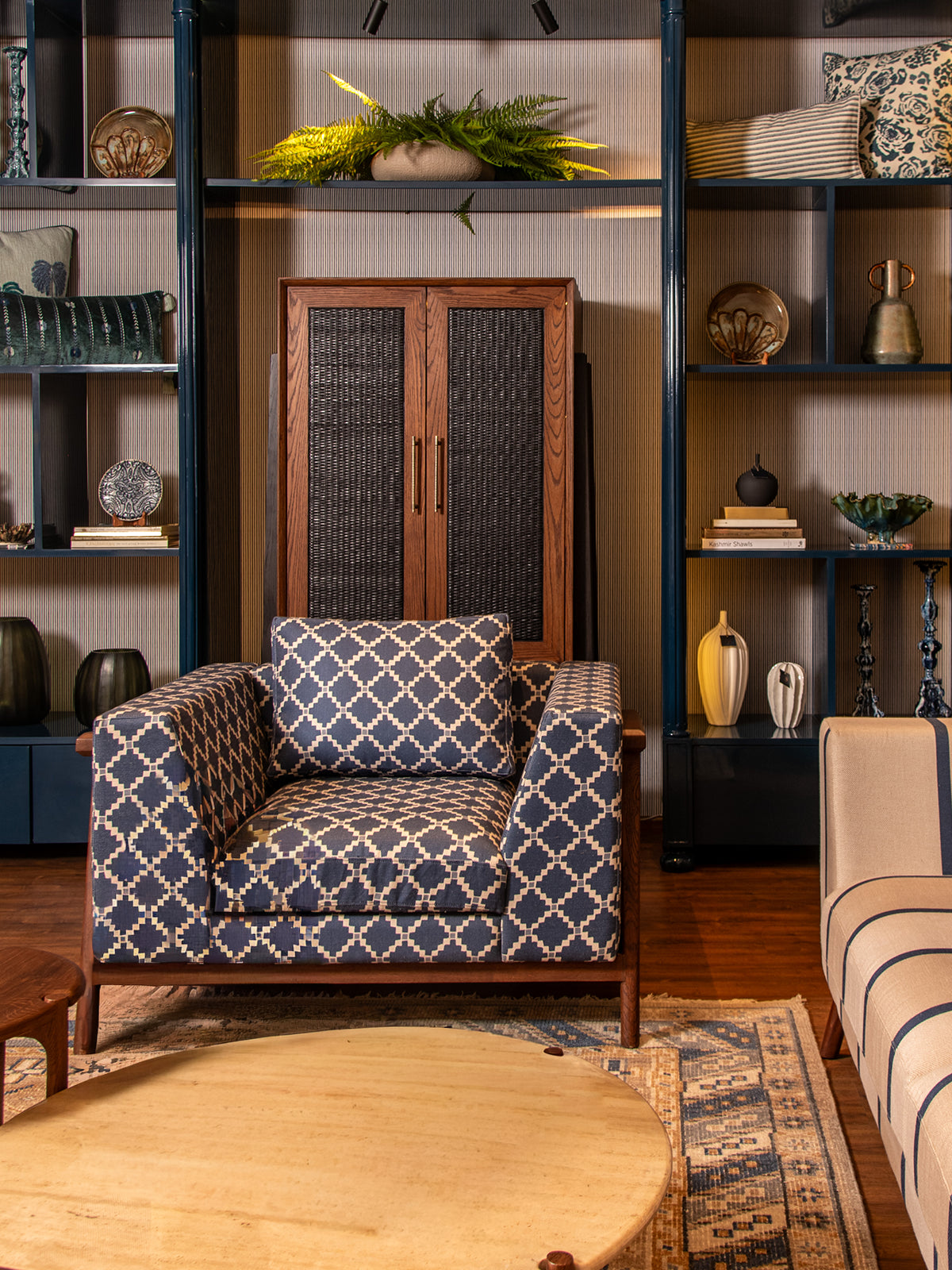 Stone Steps (Indigo)