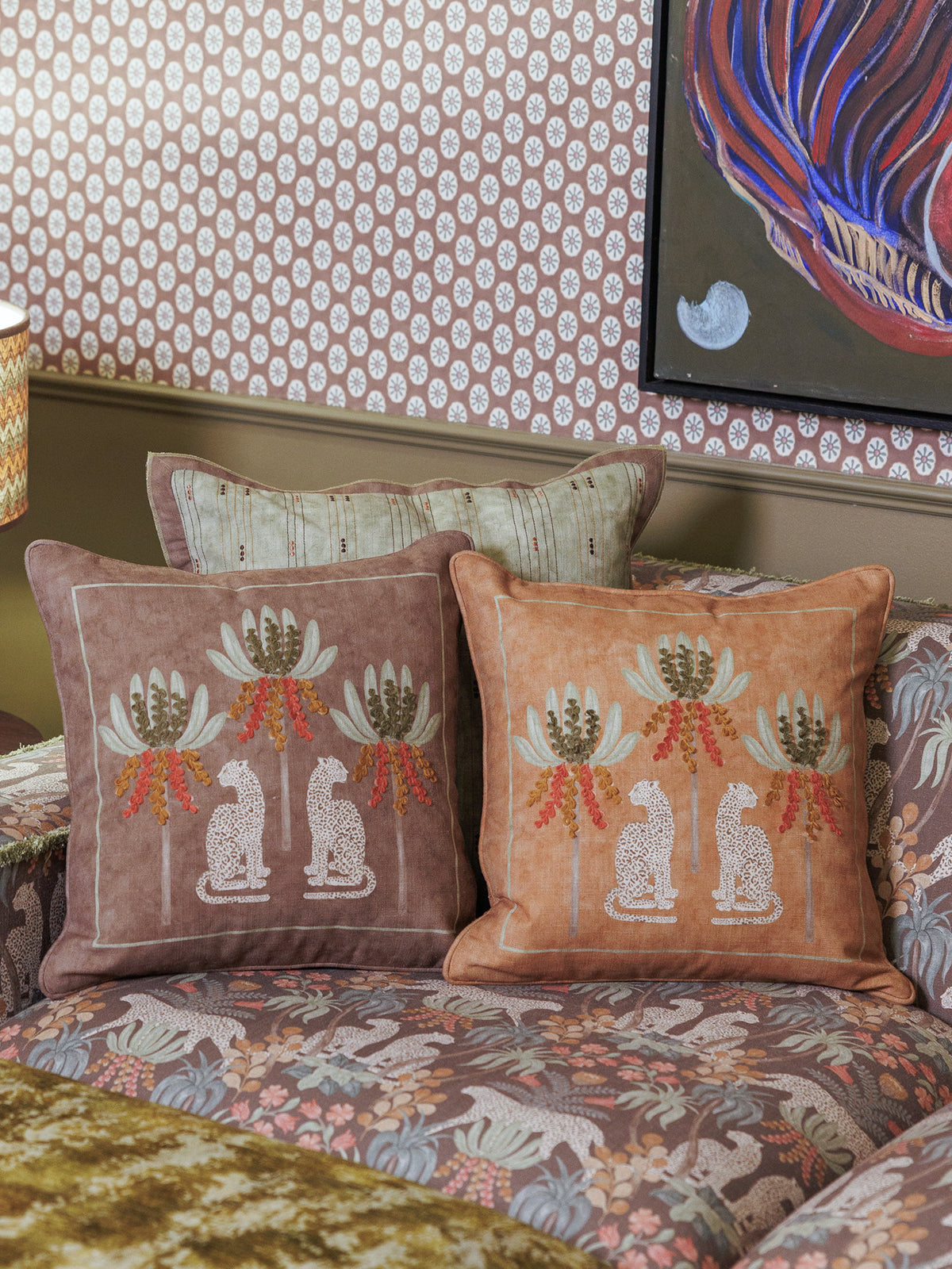 Sage & Savannah Cushion Cover (Amber)