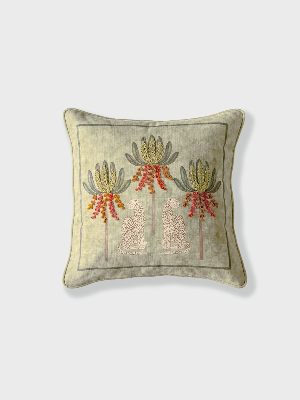 Sage & Savannah Cushion Cover (Jade)