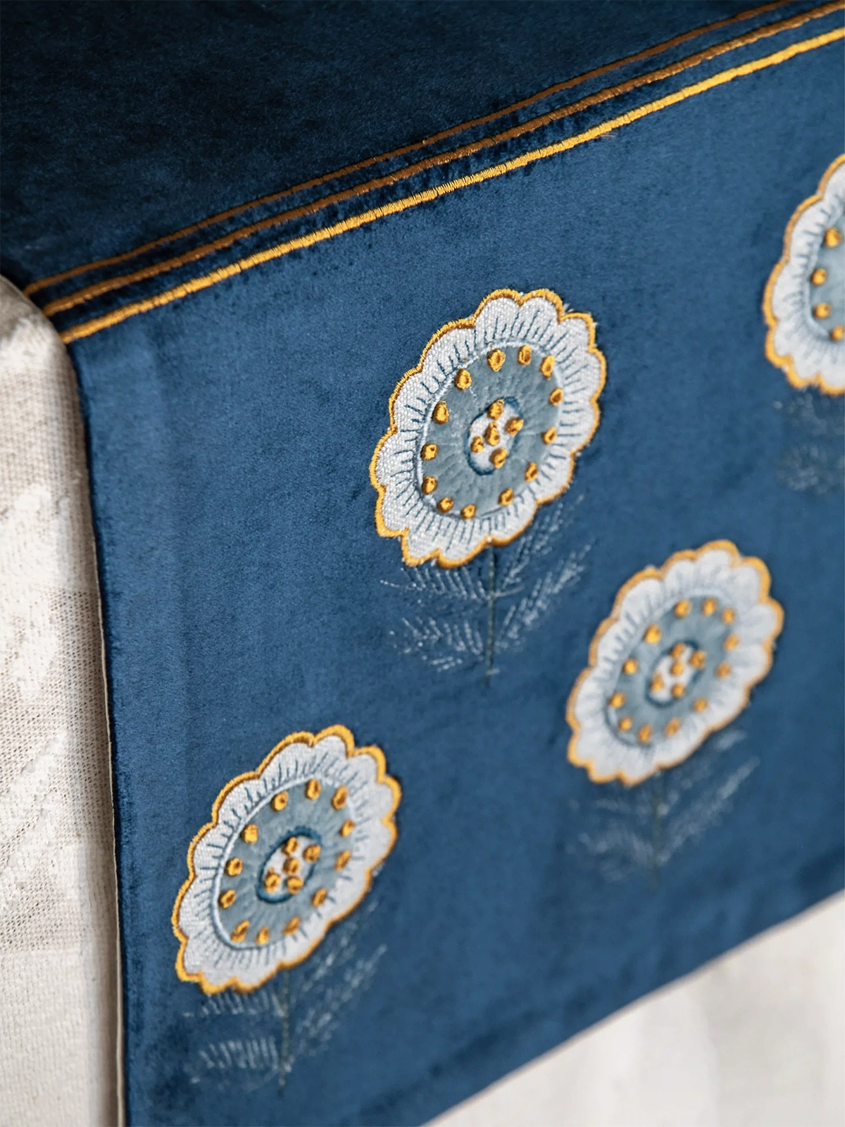 Midnight Thread Table Runner