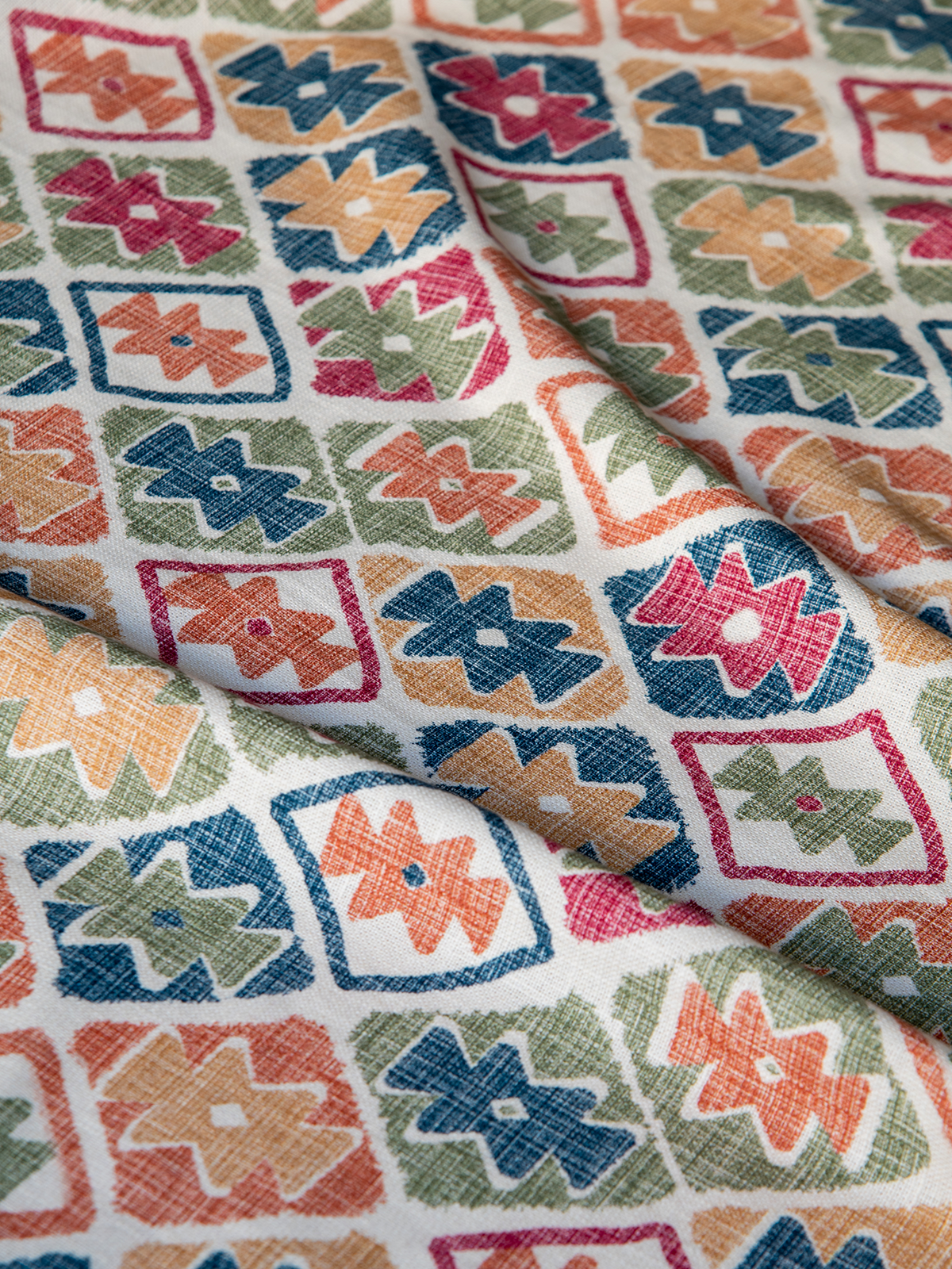 Jigsaw Ikat (Multi)