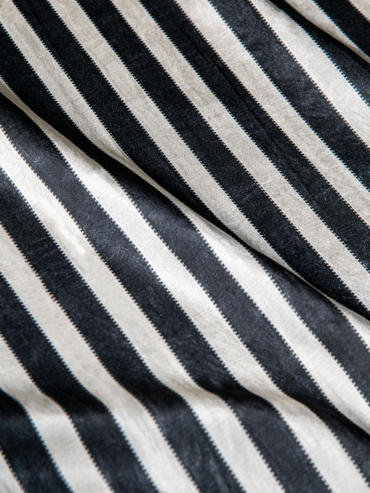 Mashru Stripes (Onyx) - Sample