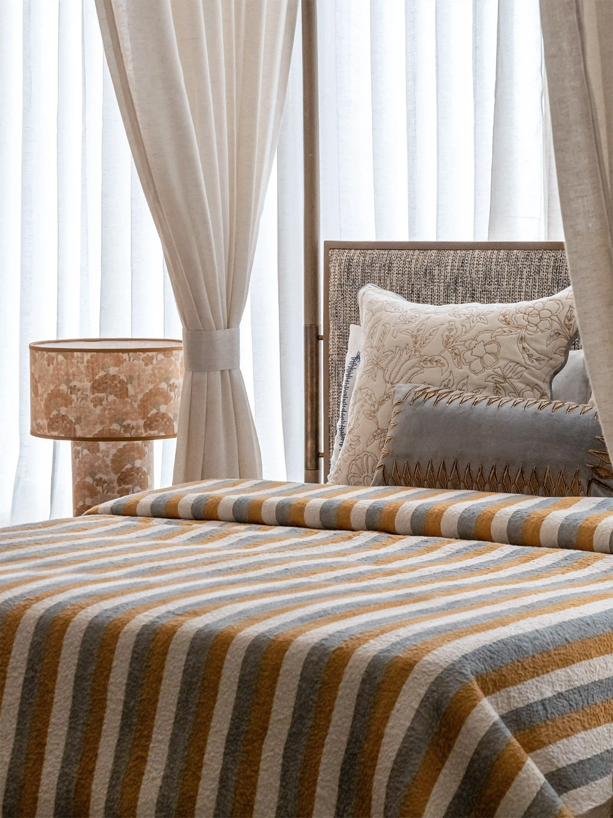 Sundown Stripes Bedcover