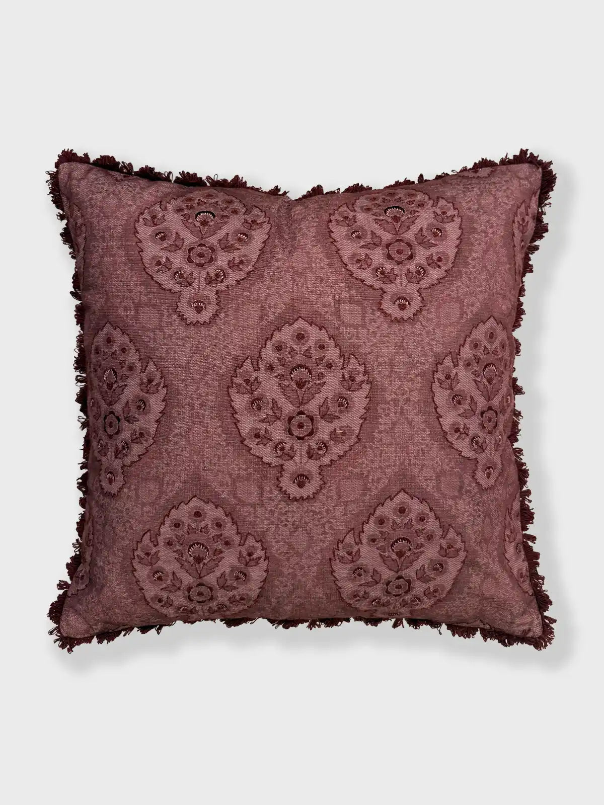 Maison Celeste Cushion Cover (Berry)