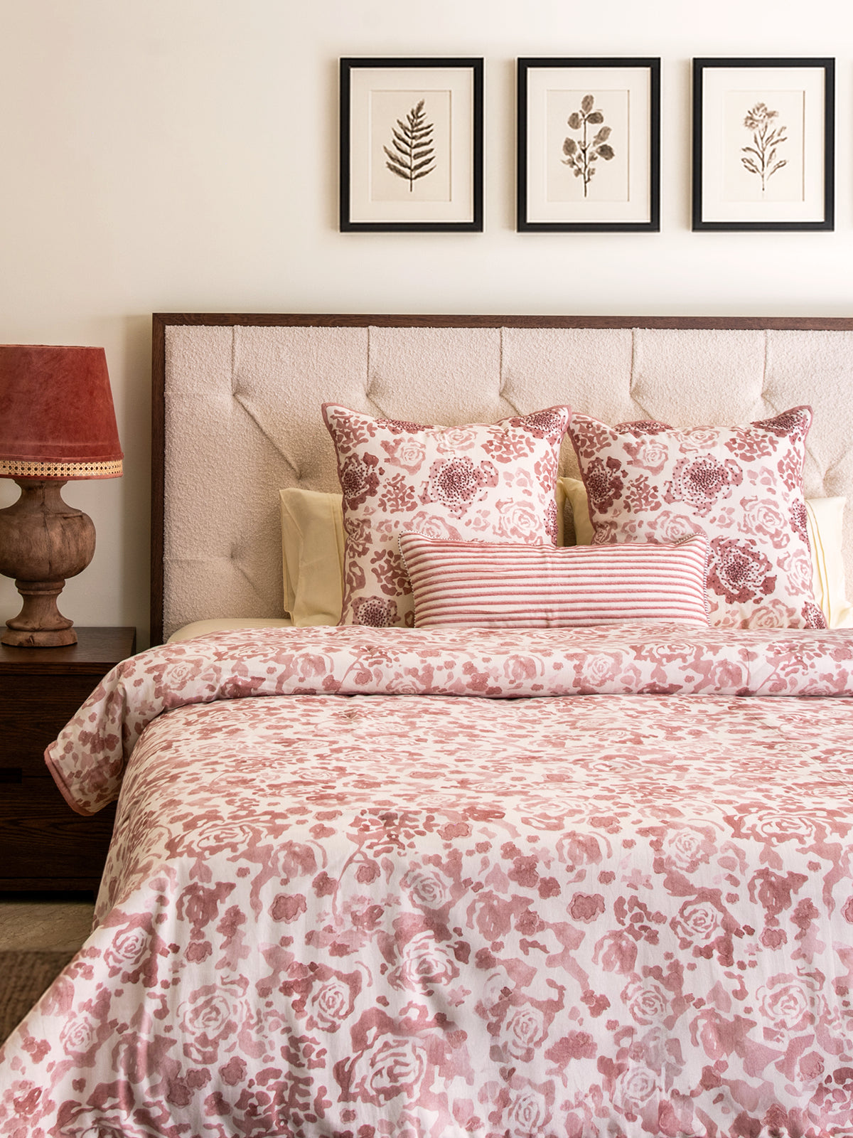 Azure Bedding Set (Coral)