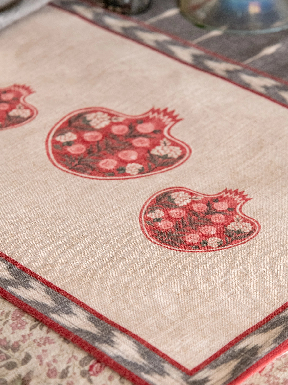 Ash Blossom Placemat & Napkin