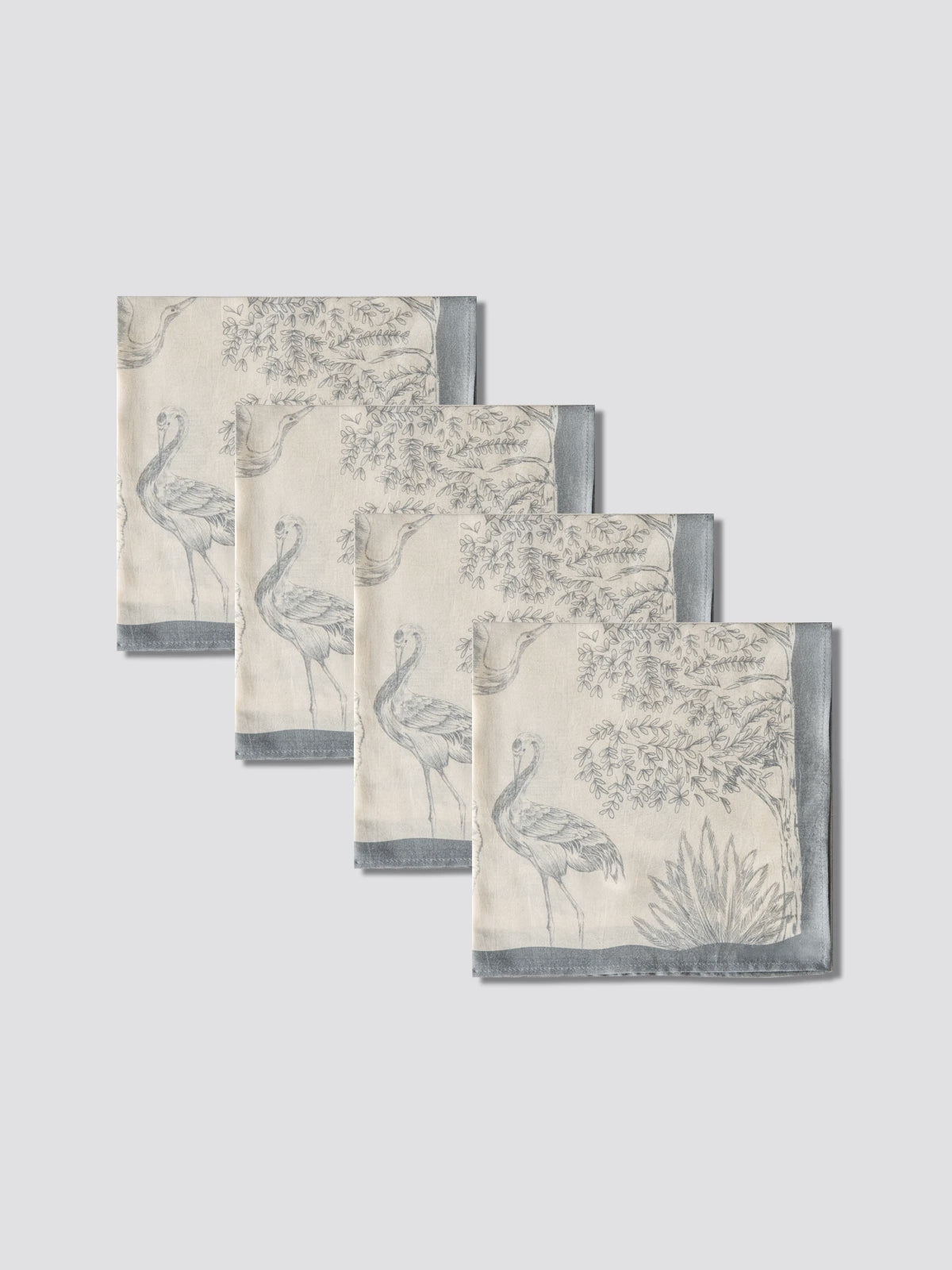Garden Grace Napkin (Stone) - Set of 4