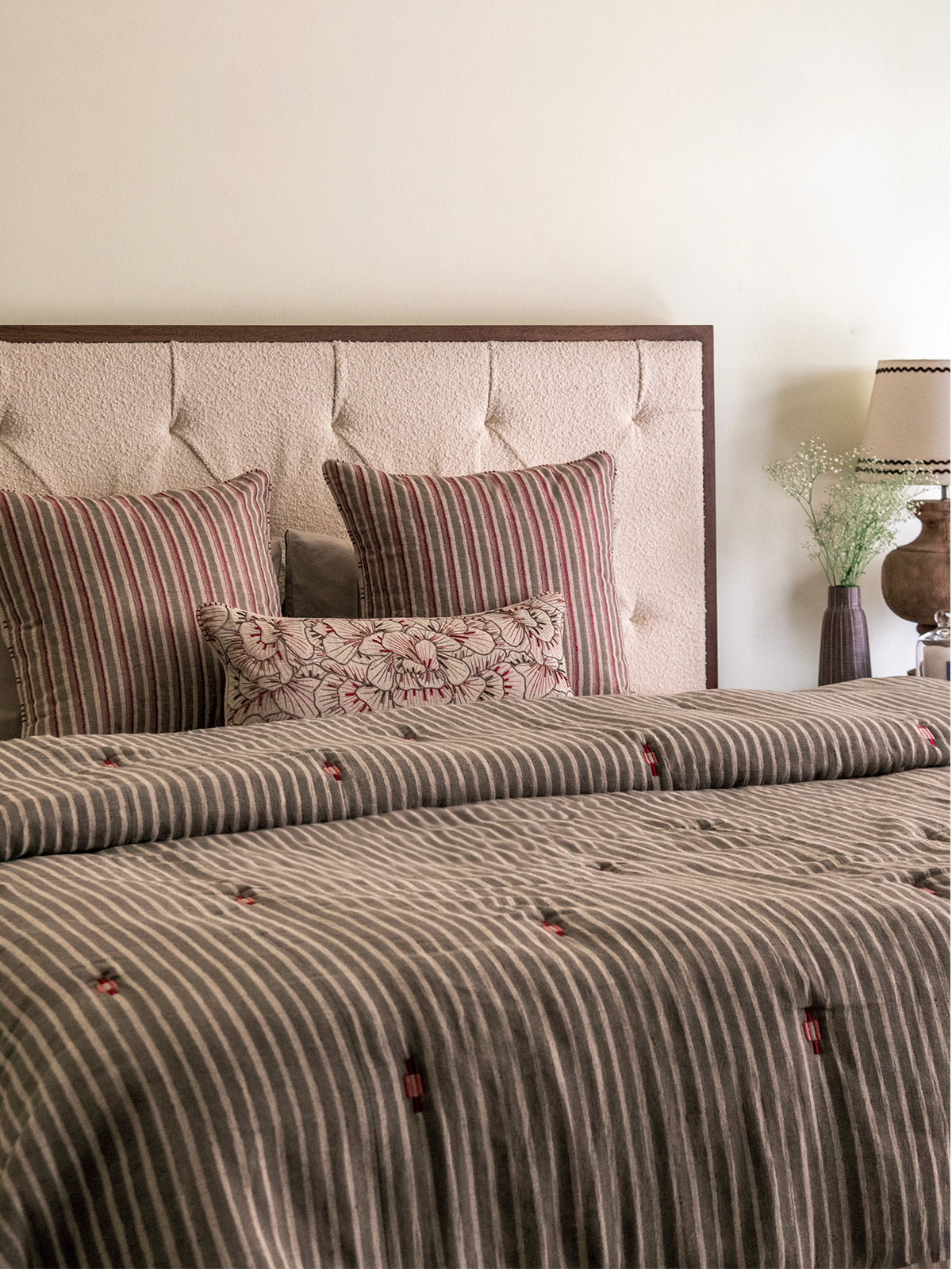 Pinstripe Garden Bedcover