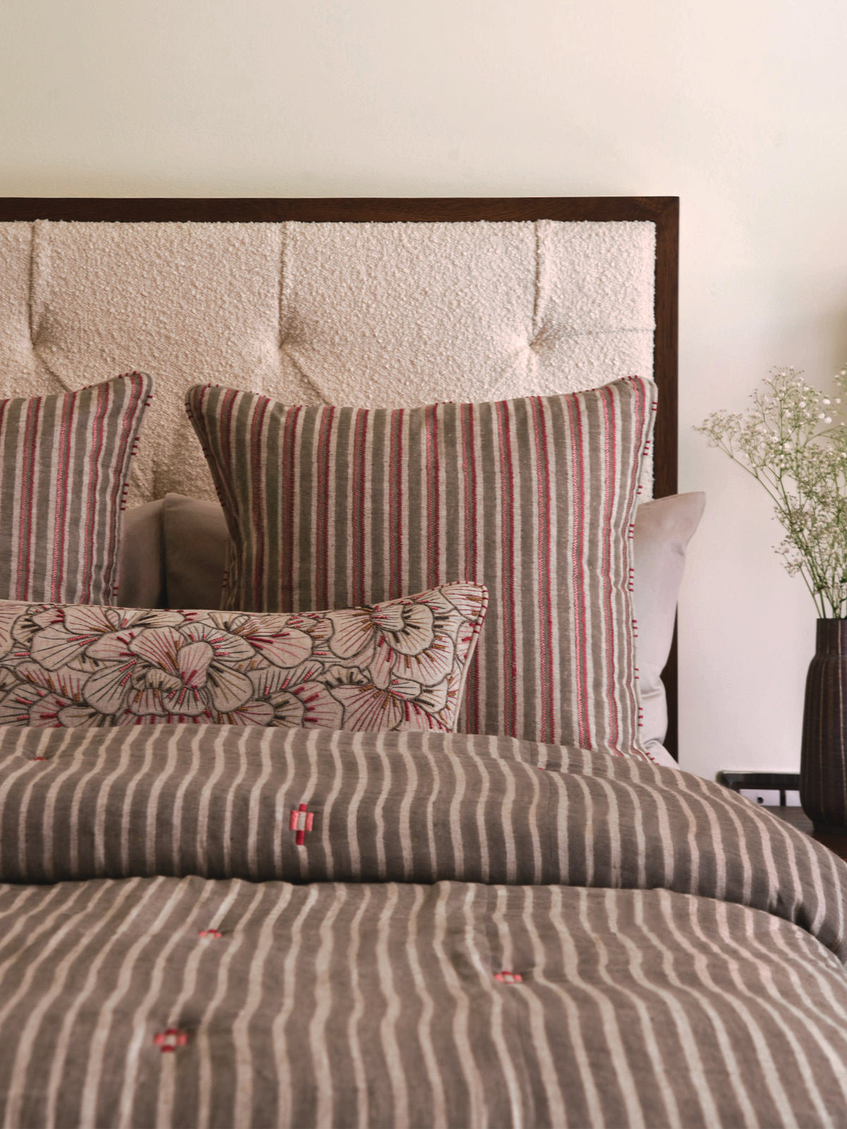 Pinstripe Garden Bedcover