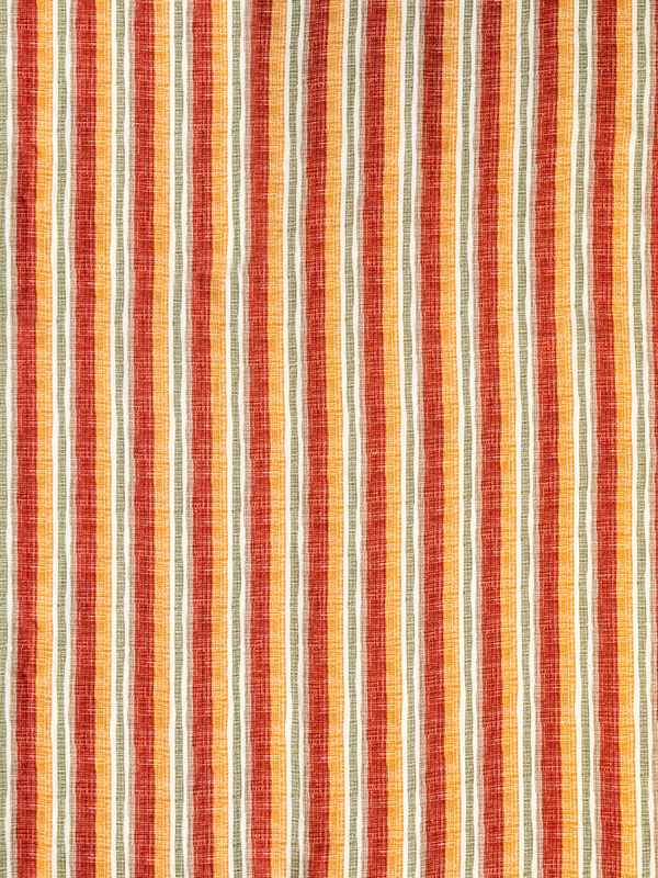 Carnival Stripes (Rust)-Sample