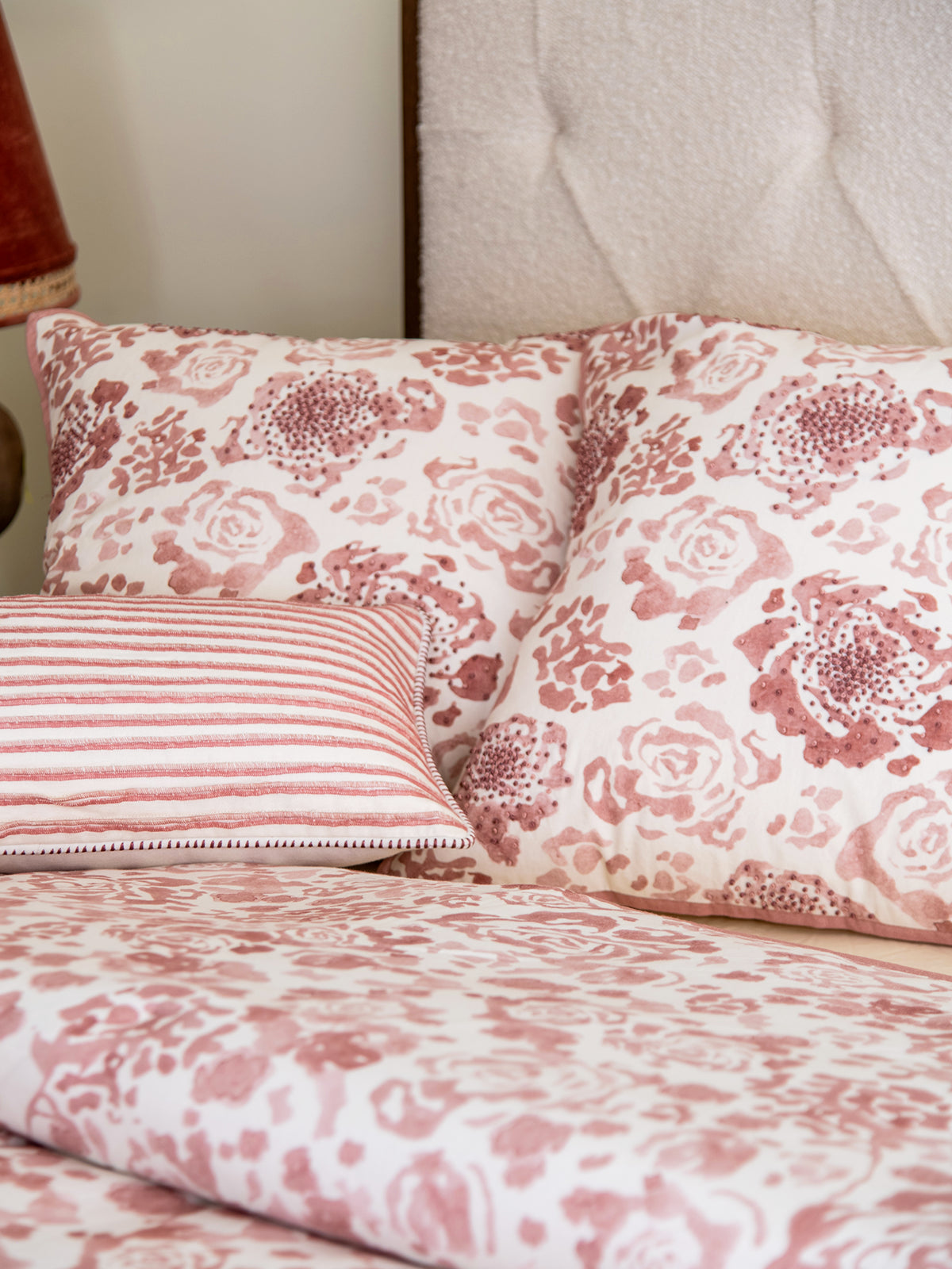 Azure Bedcover (Coral)