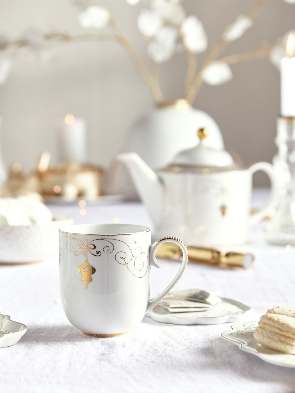 Royal Winter White Mug-L (Set of 2)