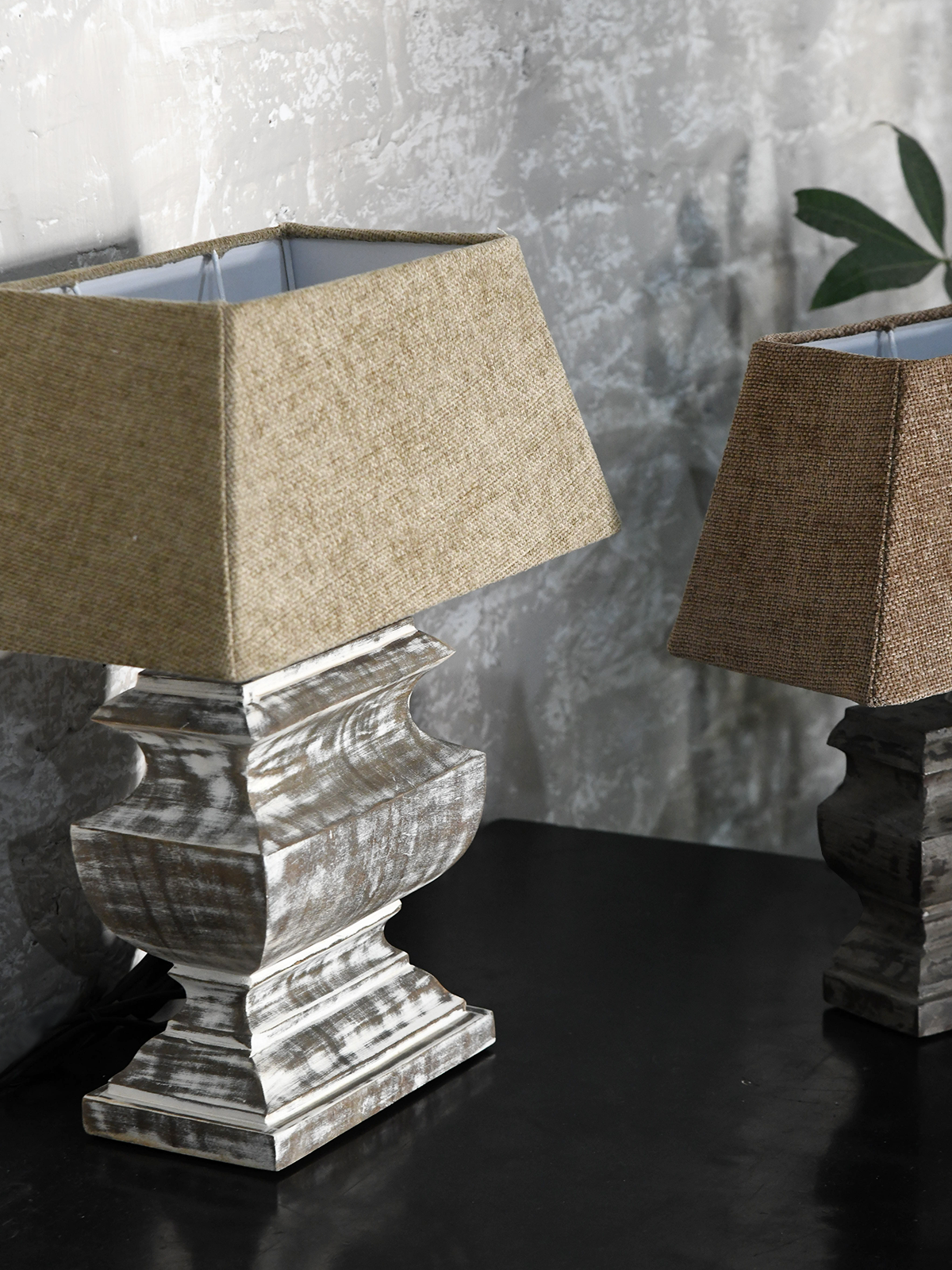 Mahé Lampshade-Bark-M