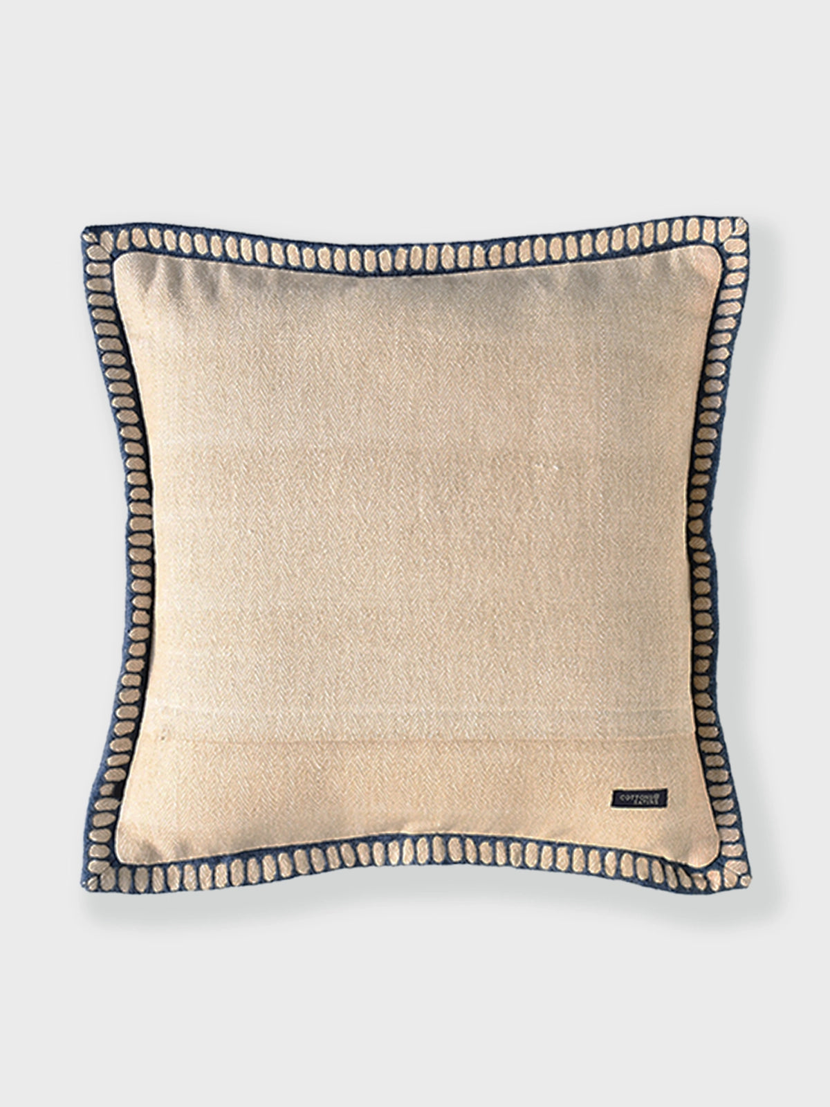 Twill Cushion Cover (Indigo)
