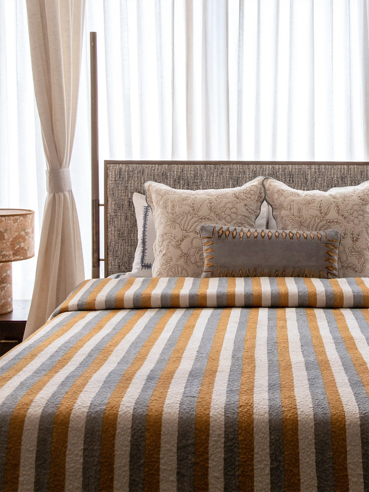 Sundown Stripes Bedcover