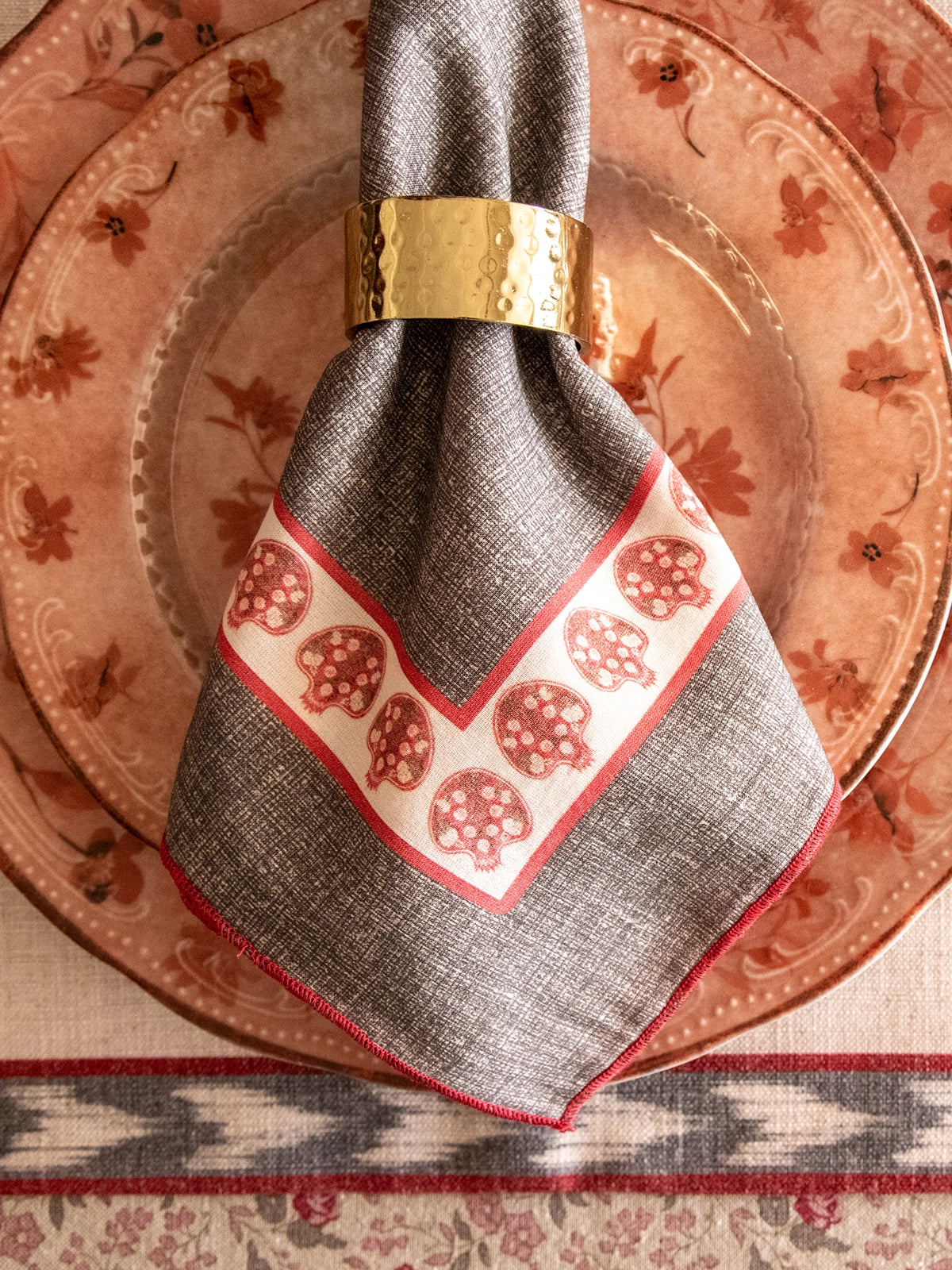 Ash Blossom Placemat & Napkin