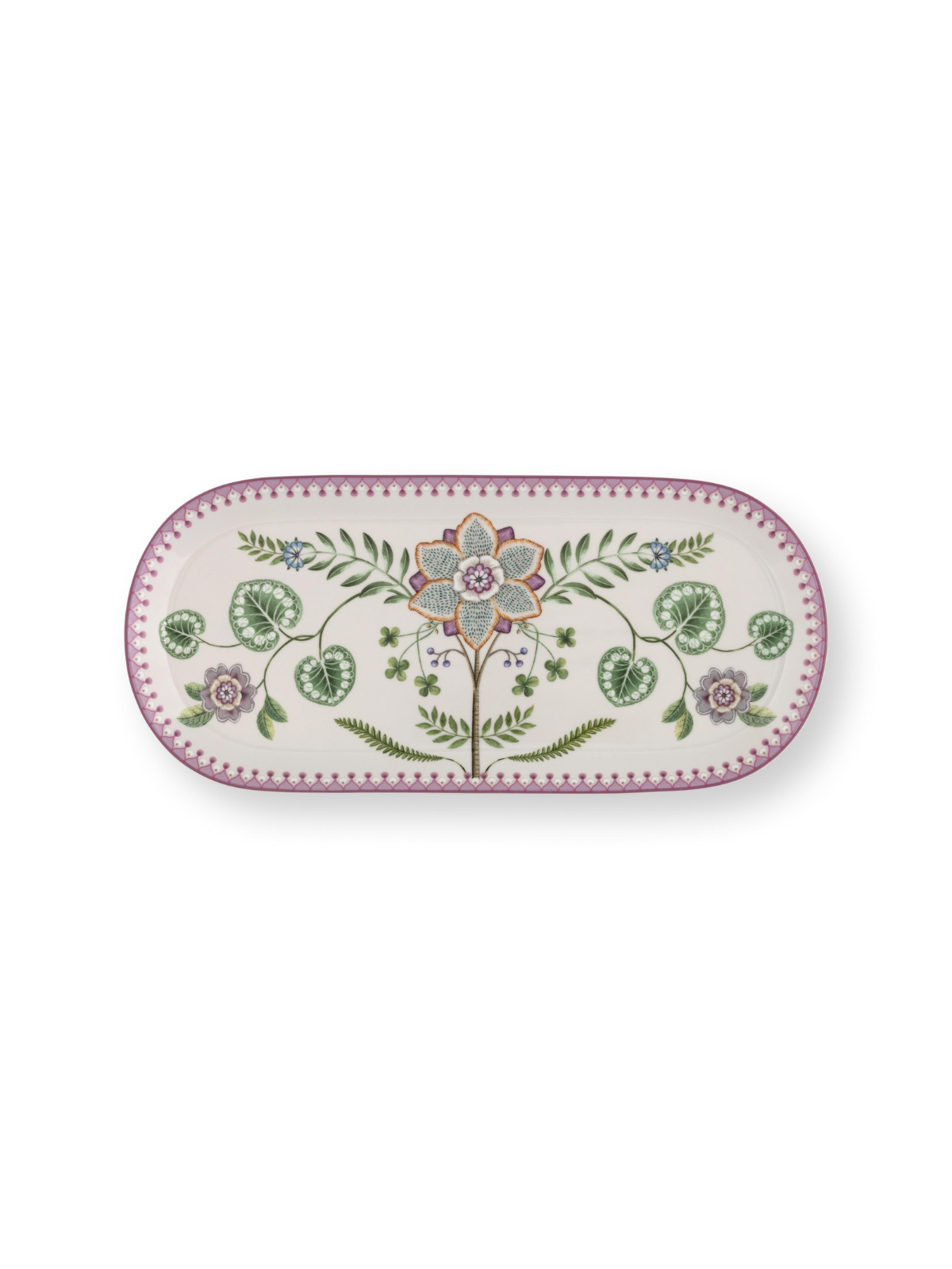 Lily & Lotus Serving Plate