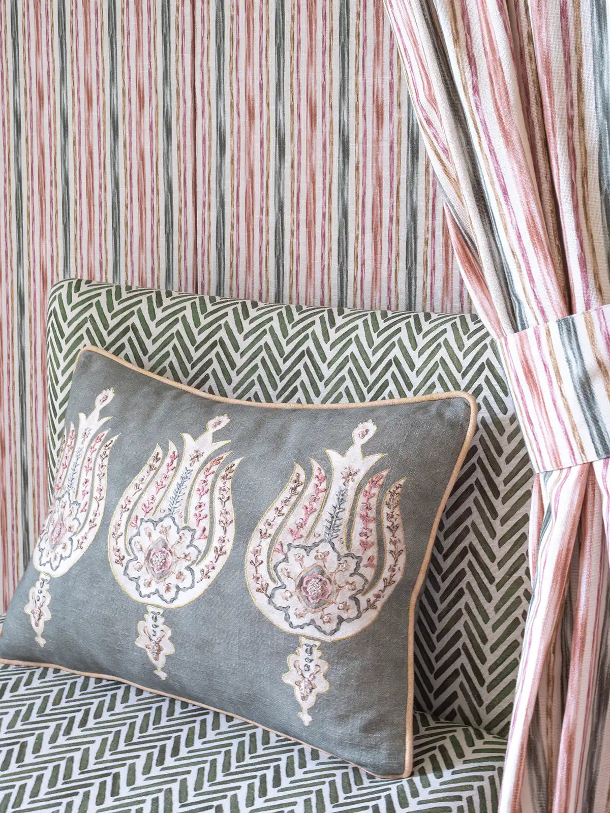 Chevron Joy (Meadow) - Sample