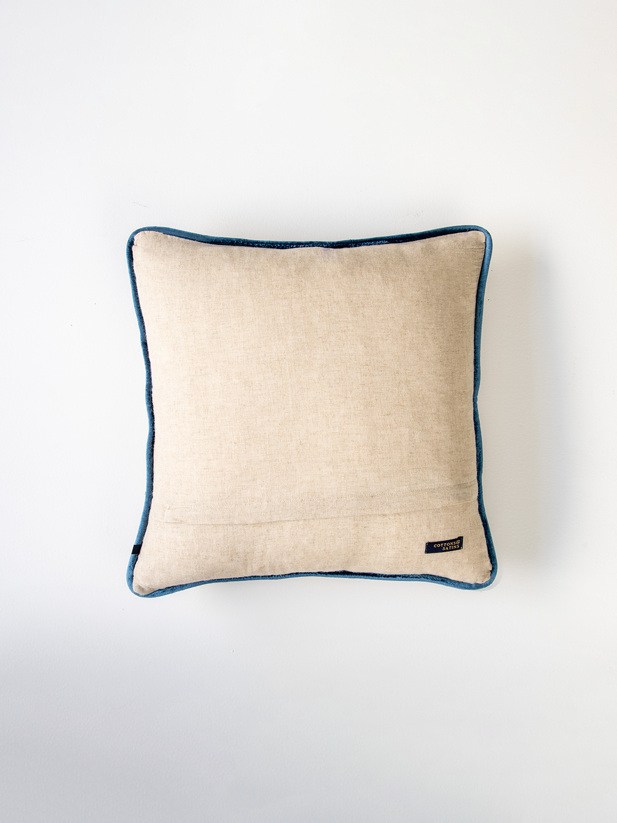 Poppy Burst Cushion Cover (Sapphire)