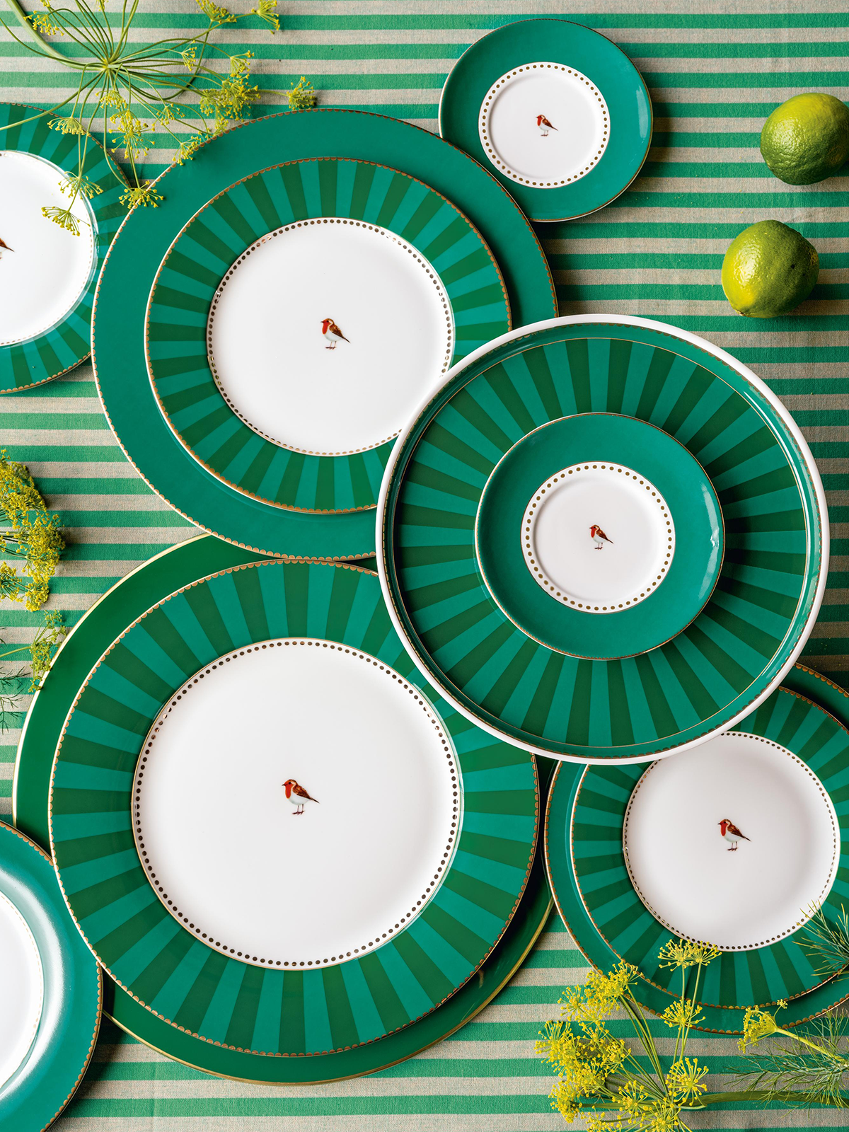 Love Birds Side Plate (Set of 2)