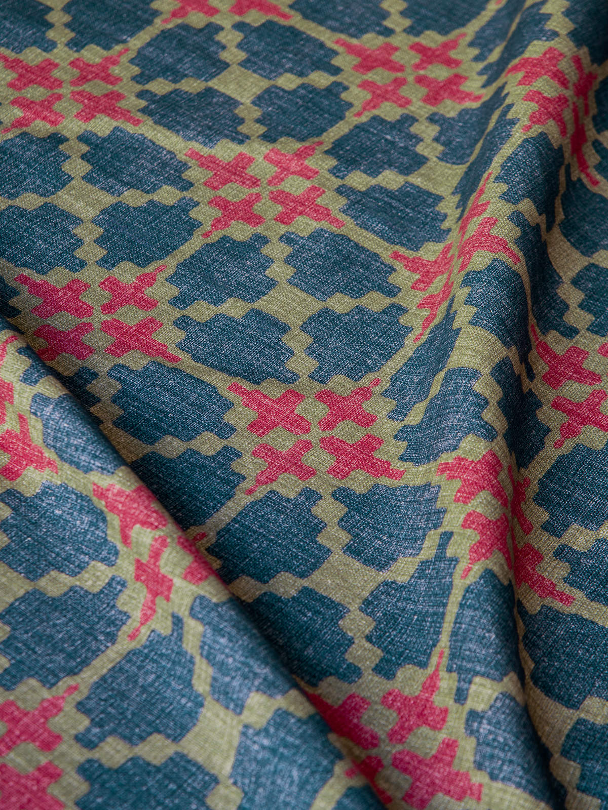 Sheesh Mahal (Navy) - Sample