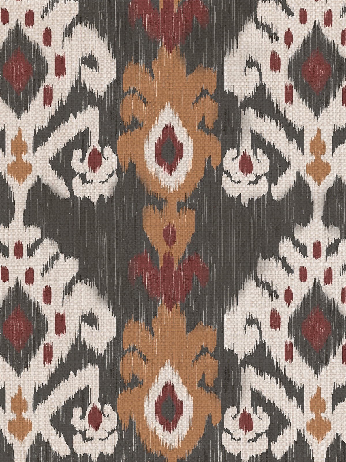 Chair Ikat Charcoal - Sample