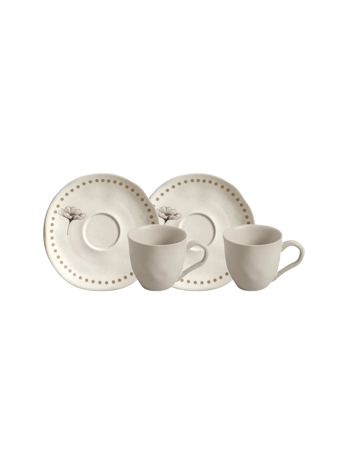 Clair Cup & Saucer (Set of 2)