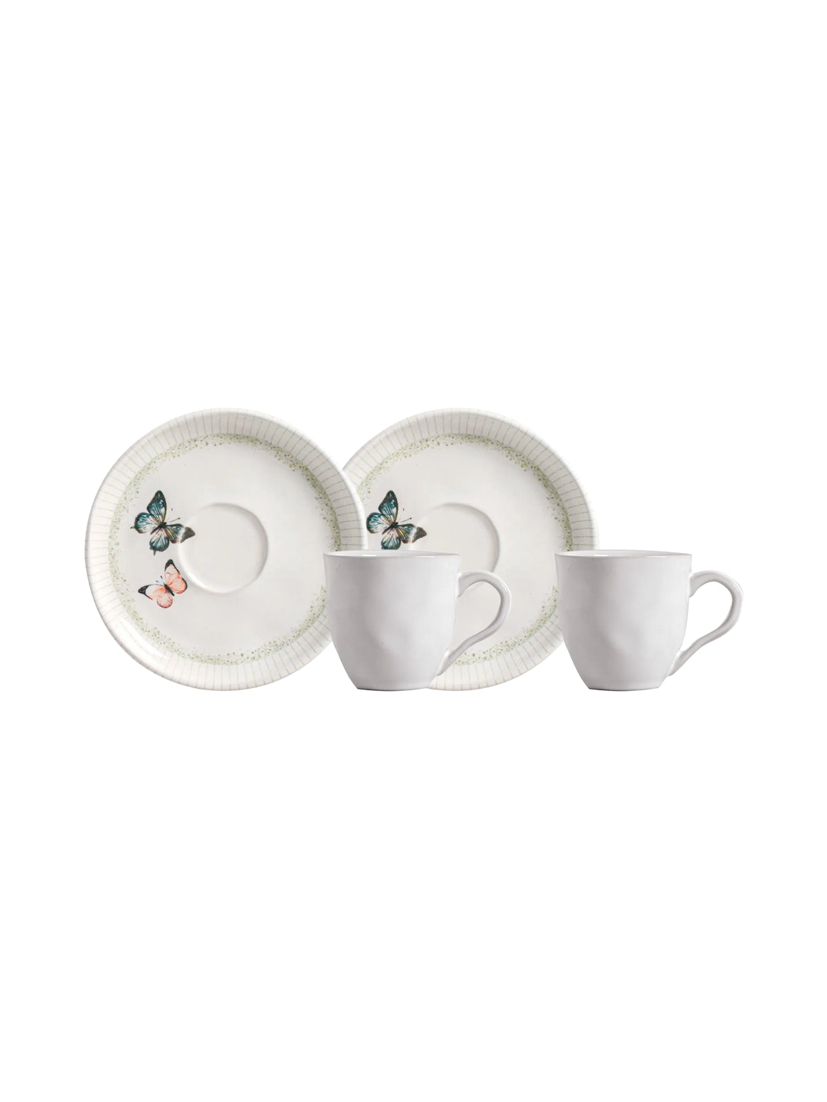 Plume Cup & Saucer (Set of 2)