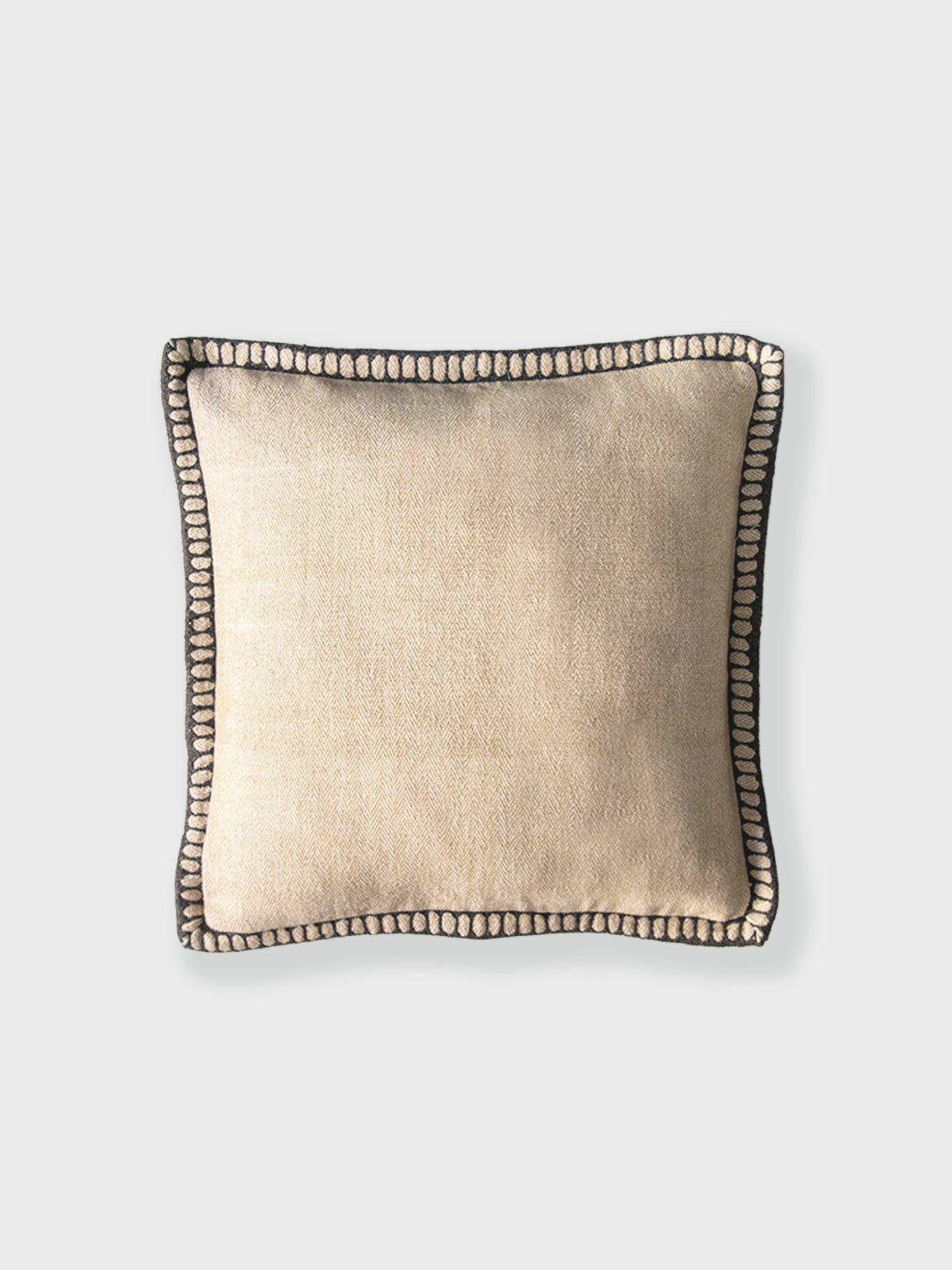 Twill Onyx Cushion Cover