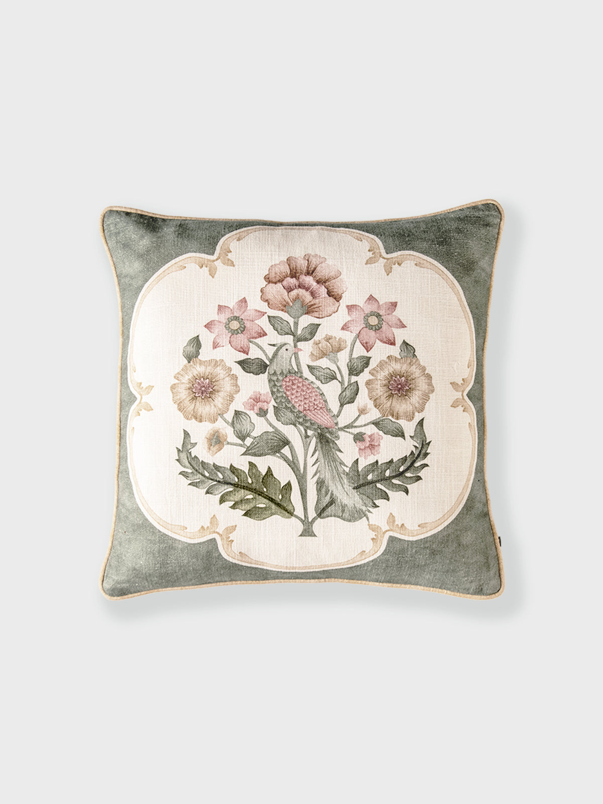Willow Bird Cushion Cover (Meadow)