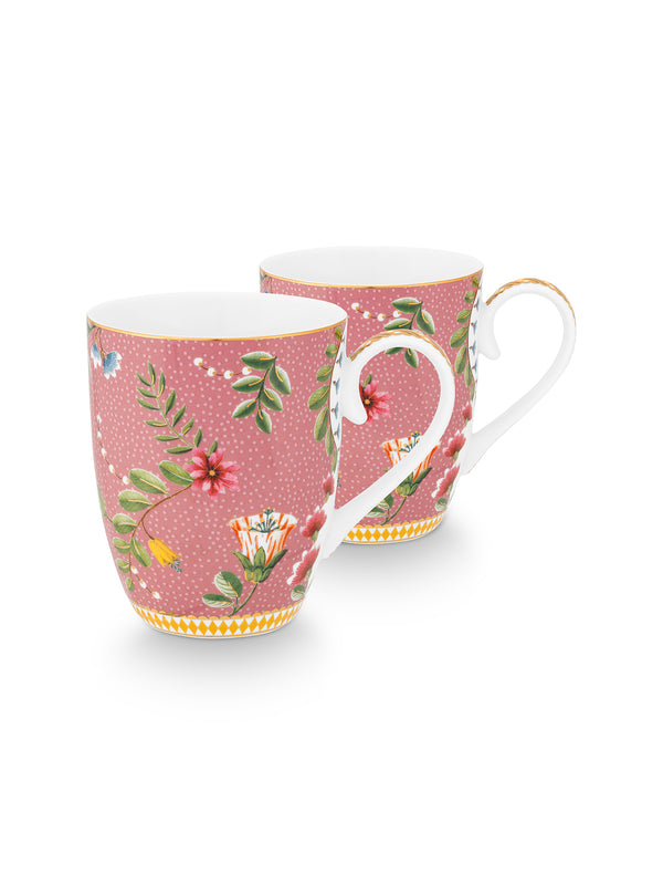 La Majorelle Floral Mugs-L (Set of 2)