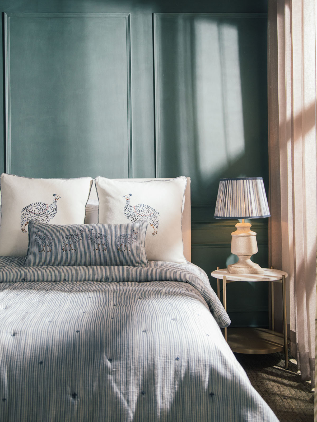Prancing Pheasant Bedding Set