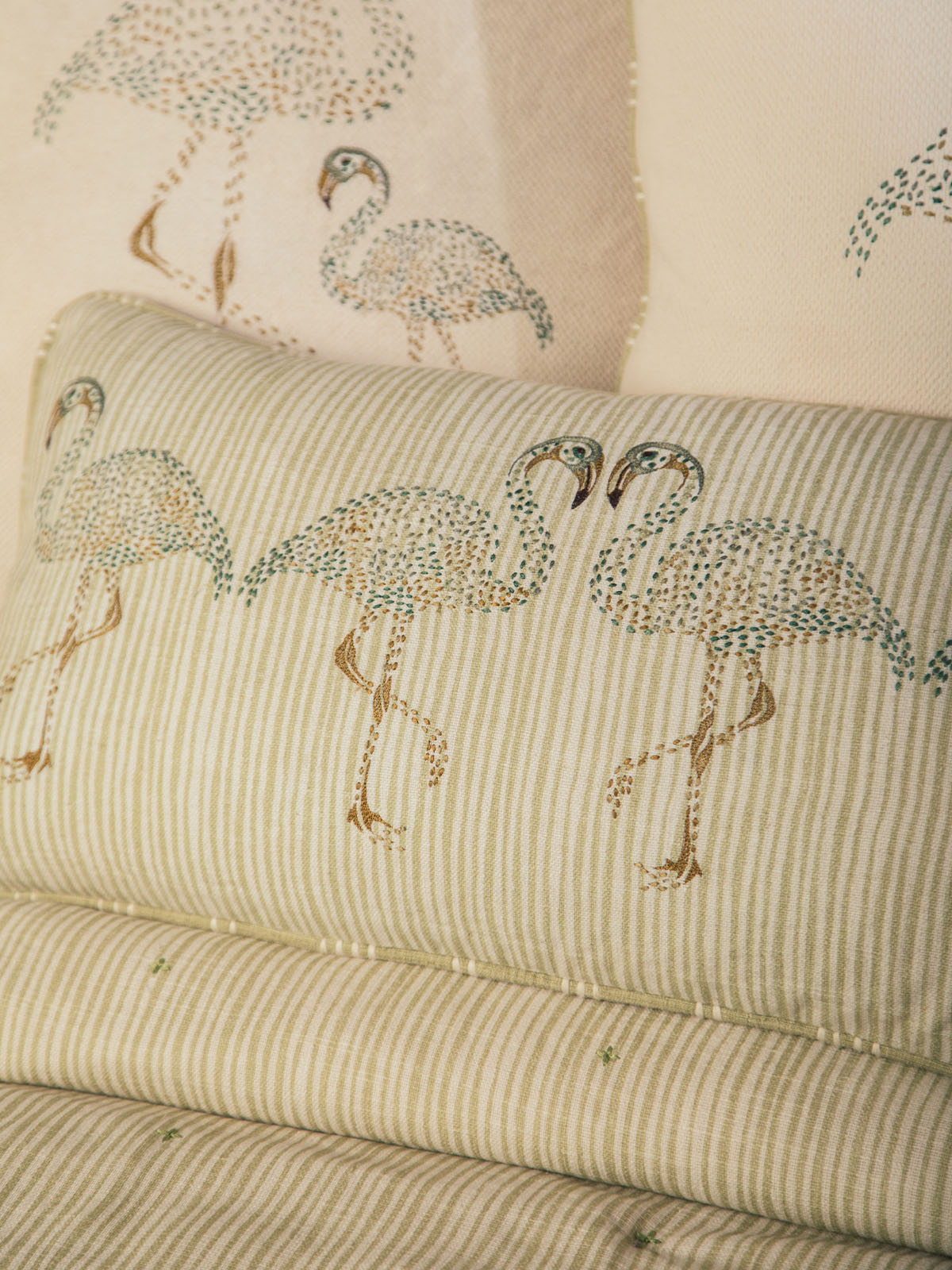 Dancing Flamingo Bedding Set