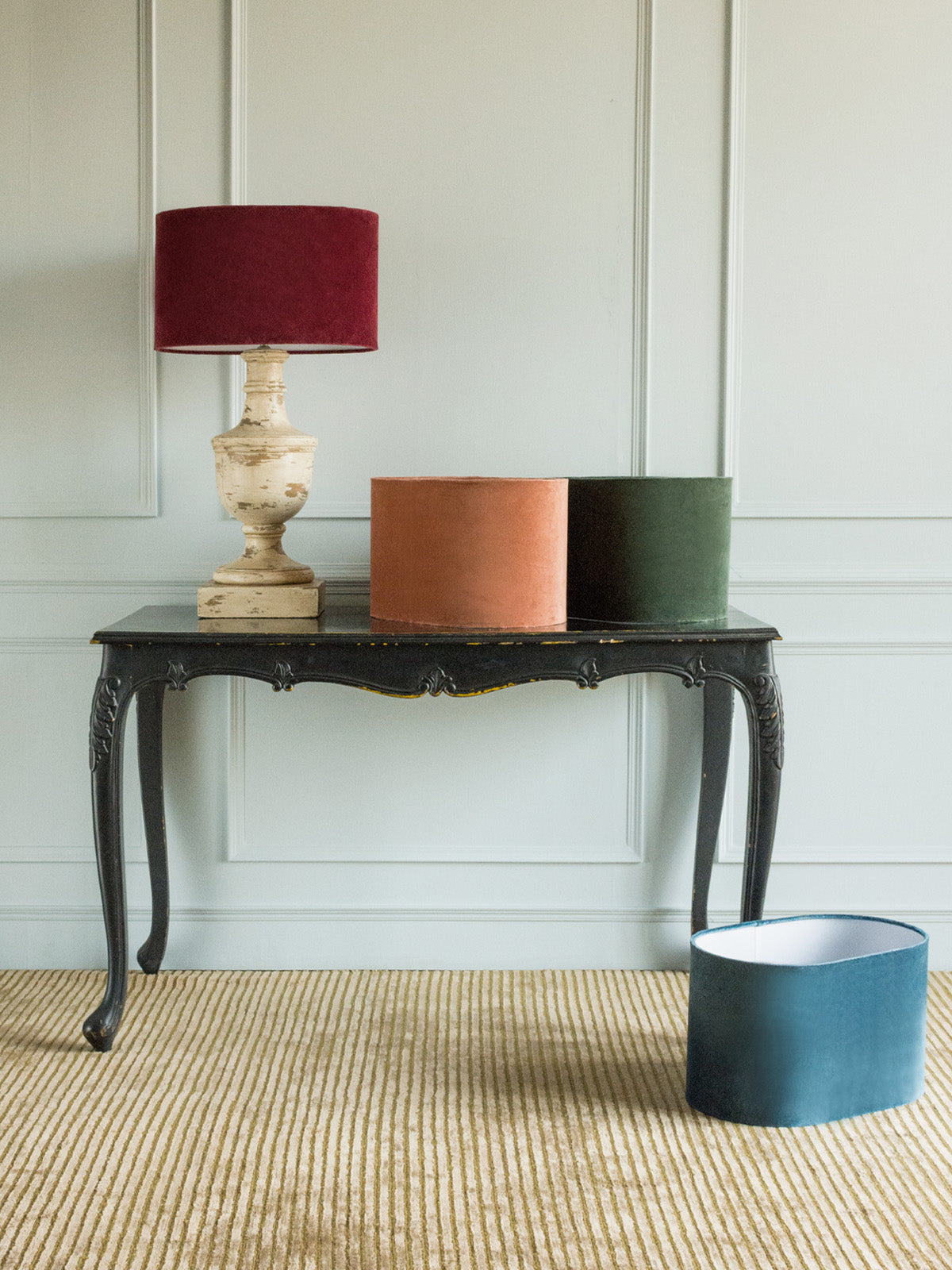 Coromandel Lampshade- Green