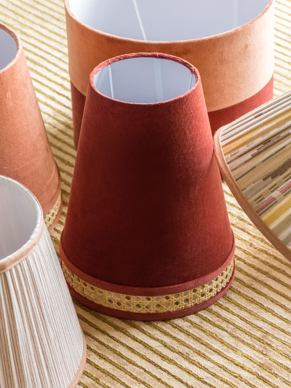 Pimlico Lampshade-Rust
