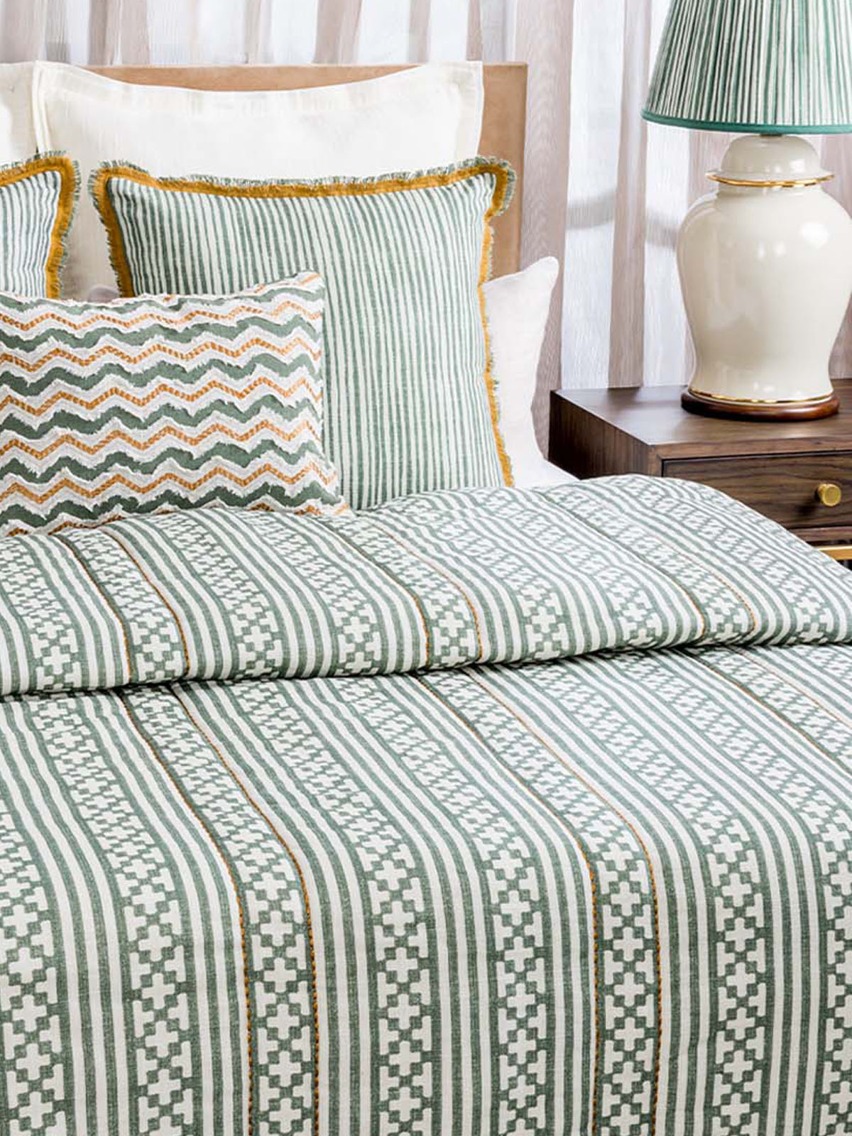 Tiles Bedcover