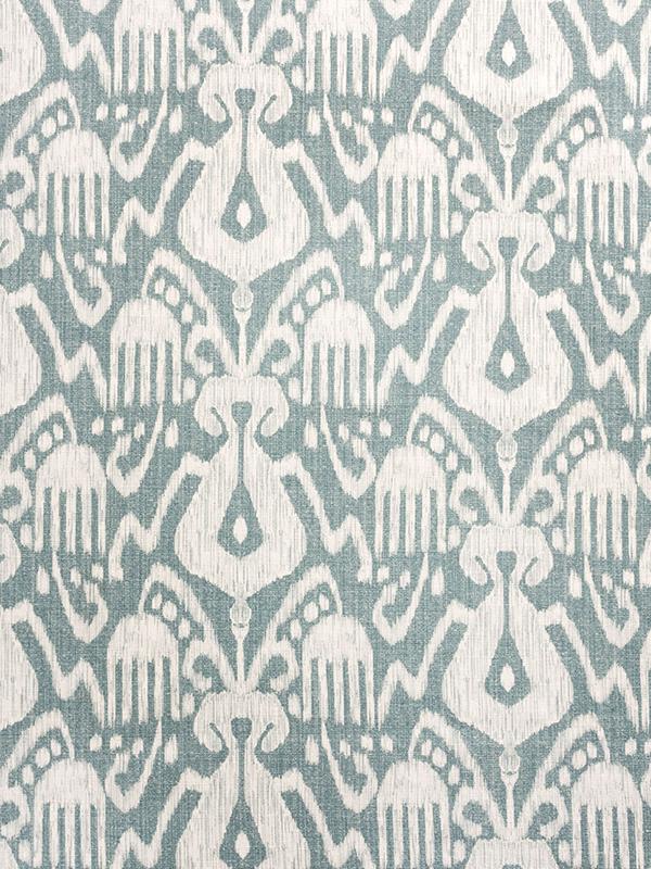 Borneo Ikat (Blue)-Sample