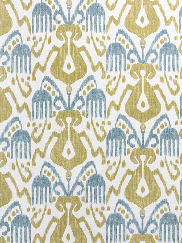 Borneo Ikat (Lime)-Sample