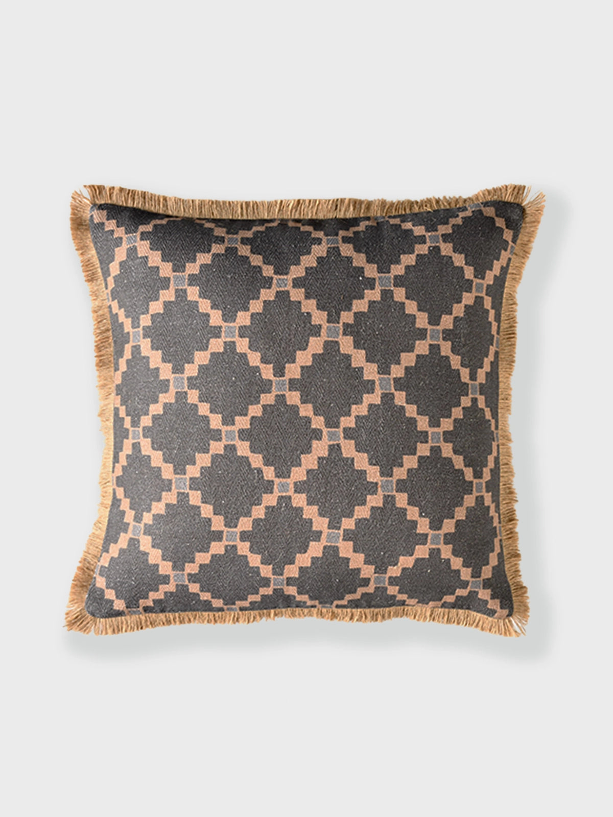 Stone Steps Cushion Cover (Onyx)