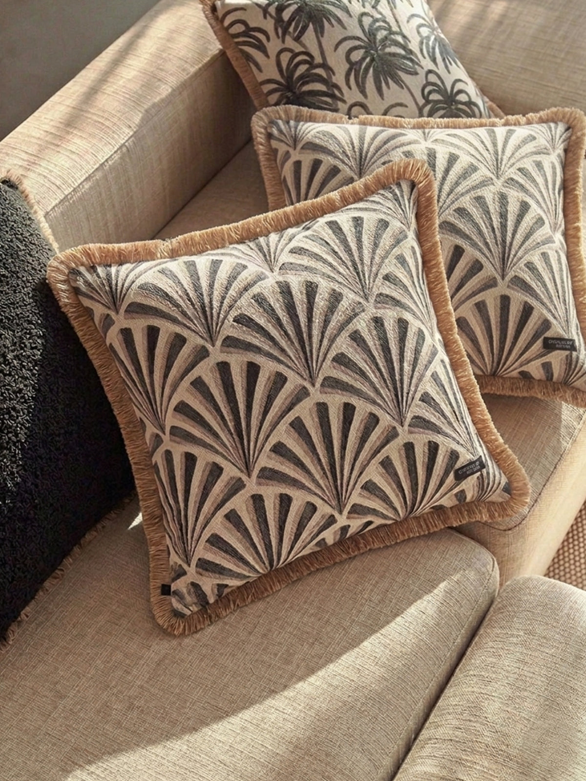 Sunfold Shells Cushion Cover (Eggshell)