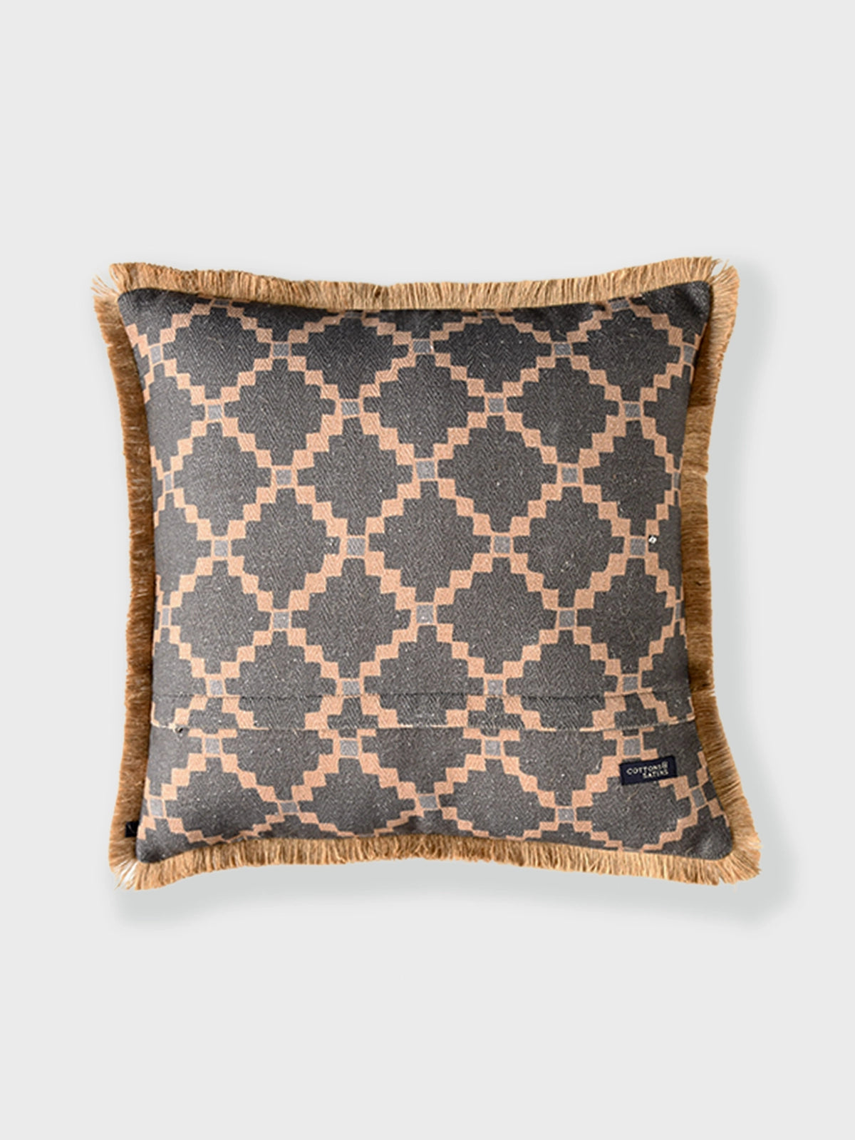 Stone Steps Cushion Cover (Onyx)