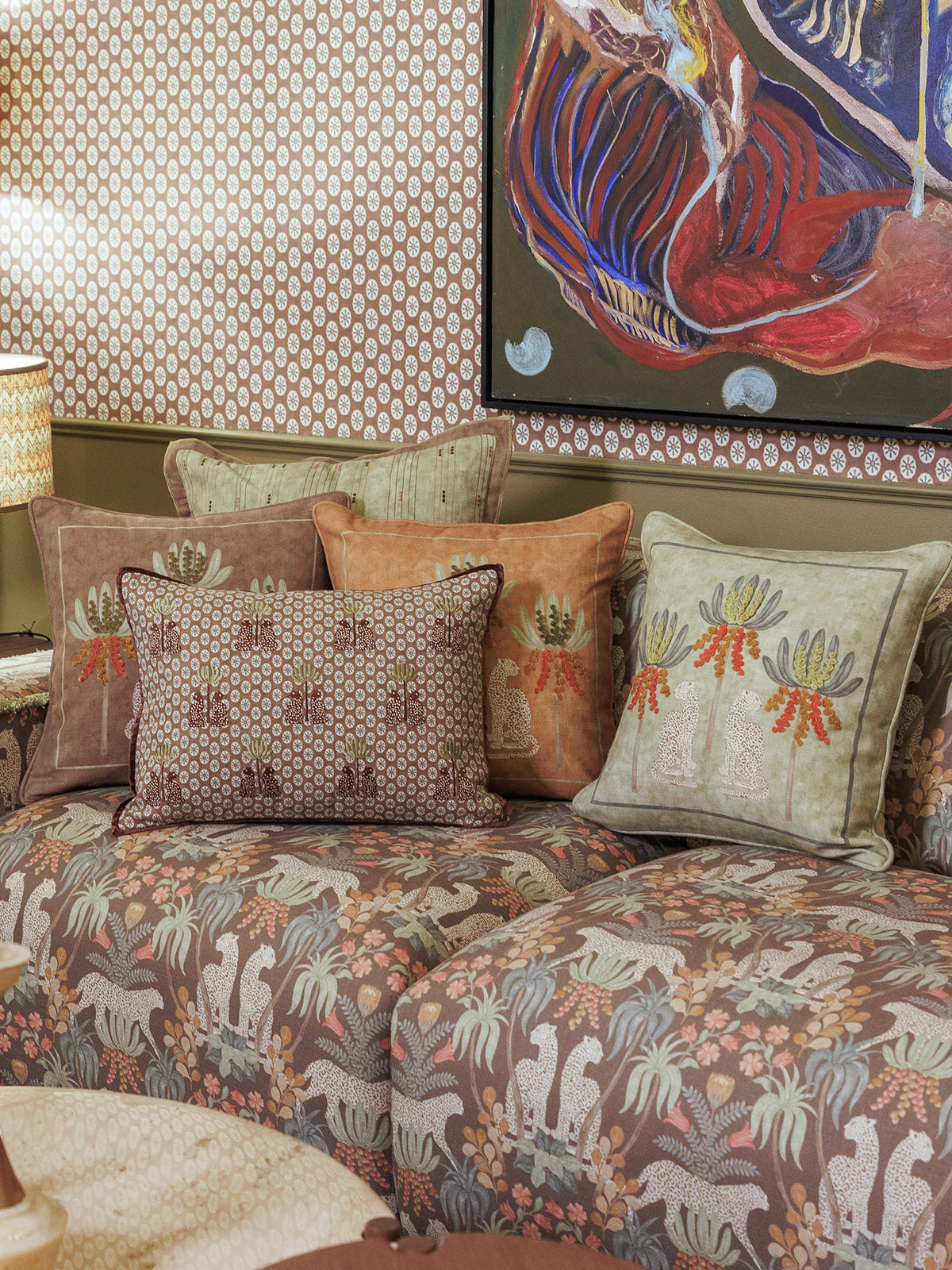 Sage & Savannah Cushion Cover (Jade)
