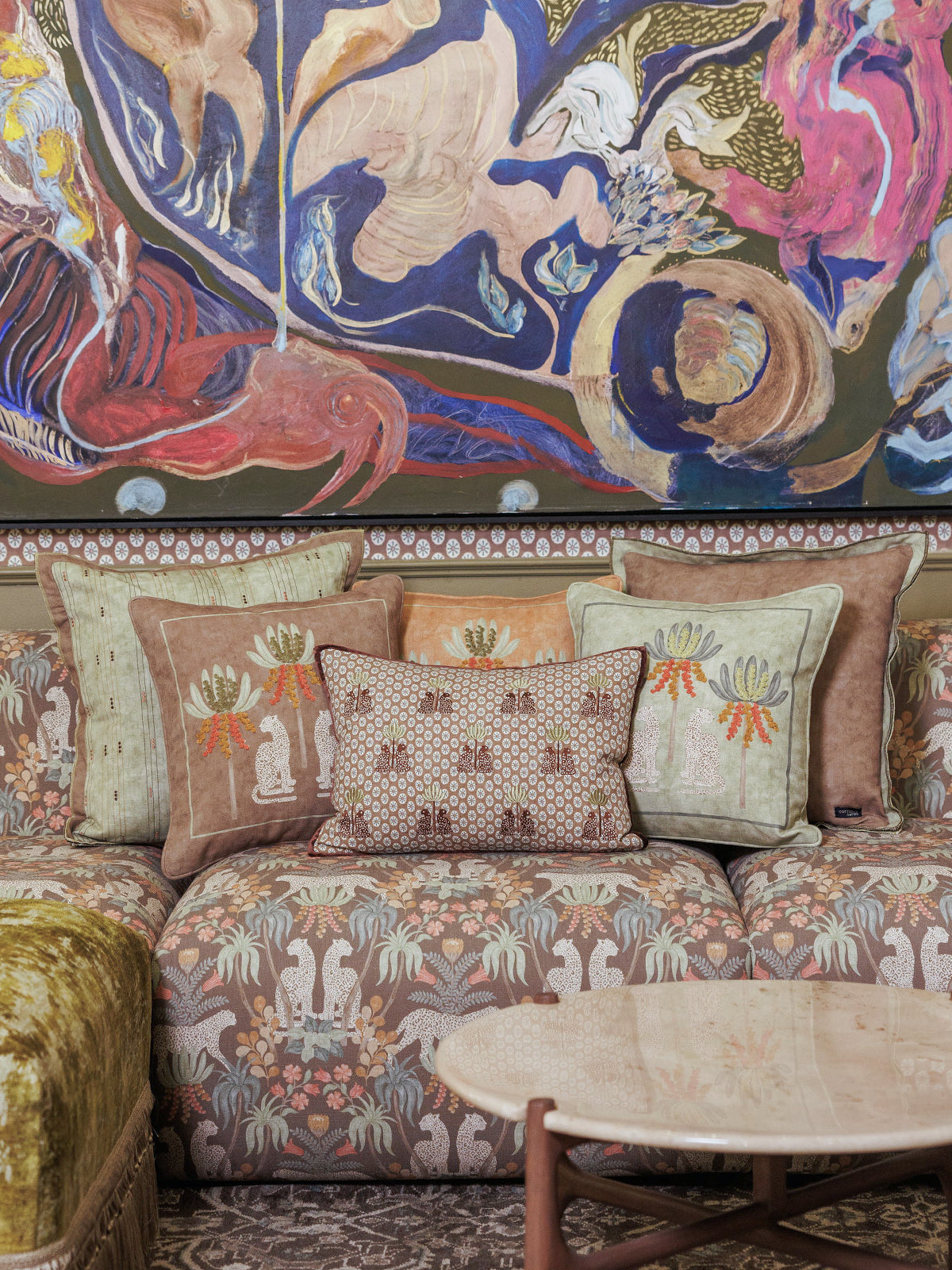 Savannah Garden Cushion Cover