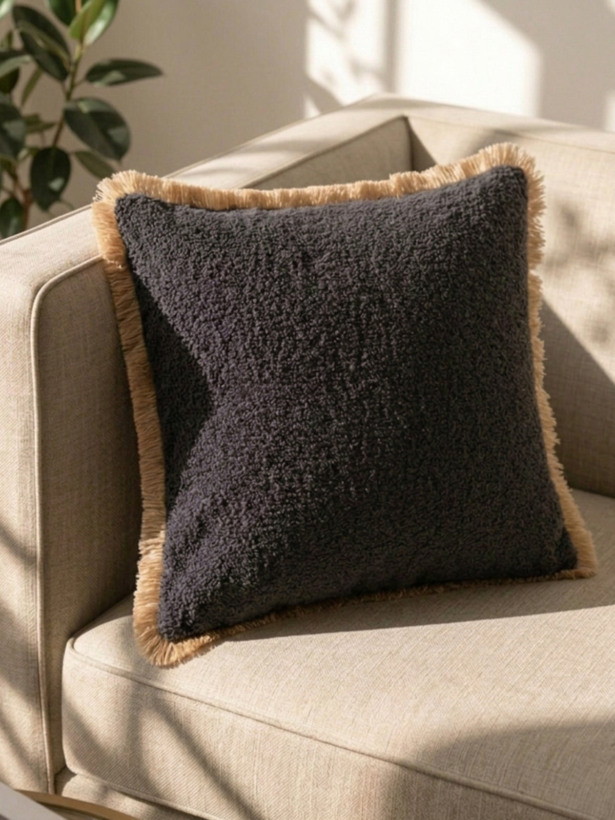 Grove Onyx Cushion Cover