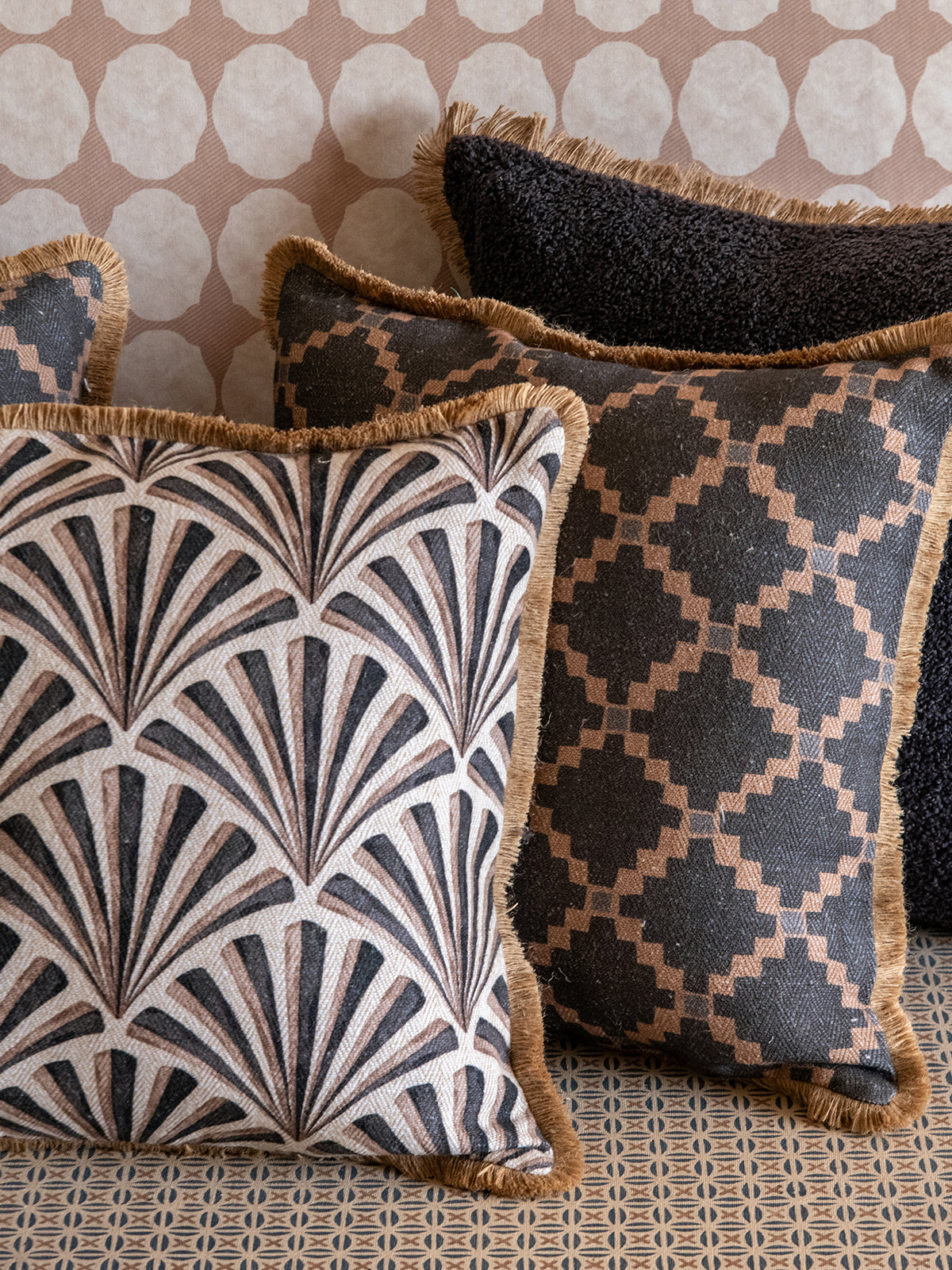 Sunfold Shells Cushion Cover (Eggshell)