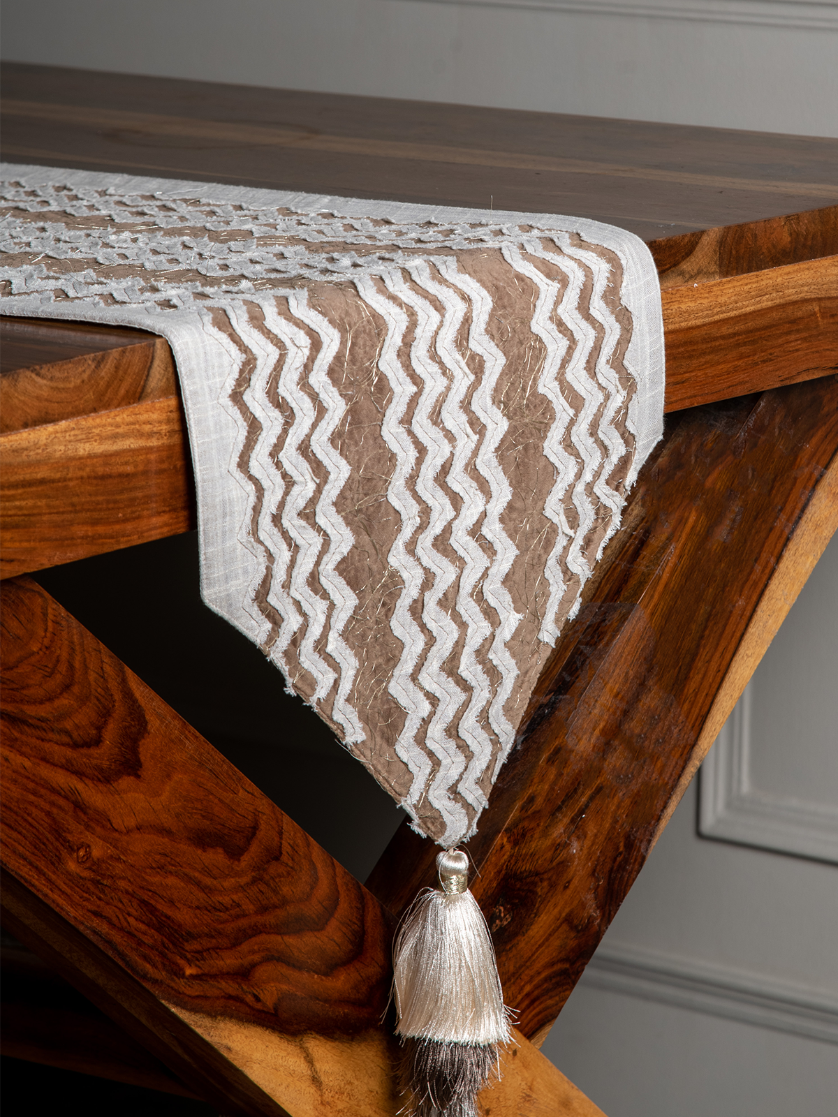 Chevron Joy Table Runner