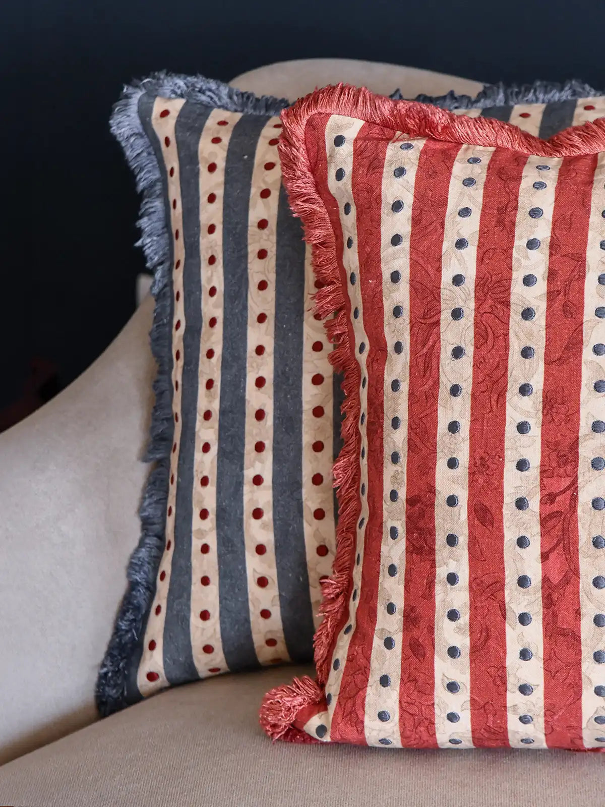 Meadow Stripe (Scarlet)
