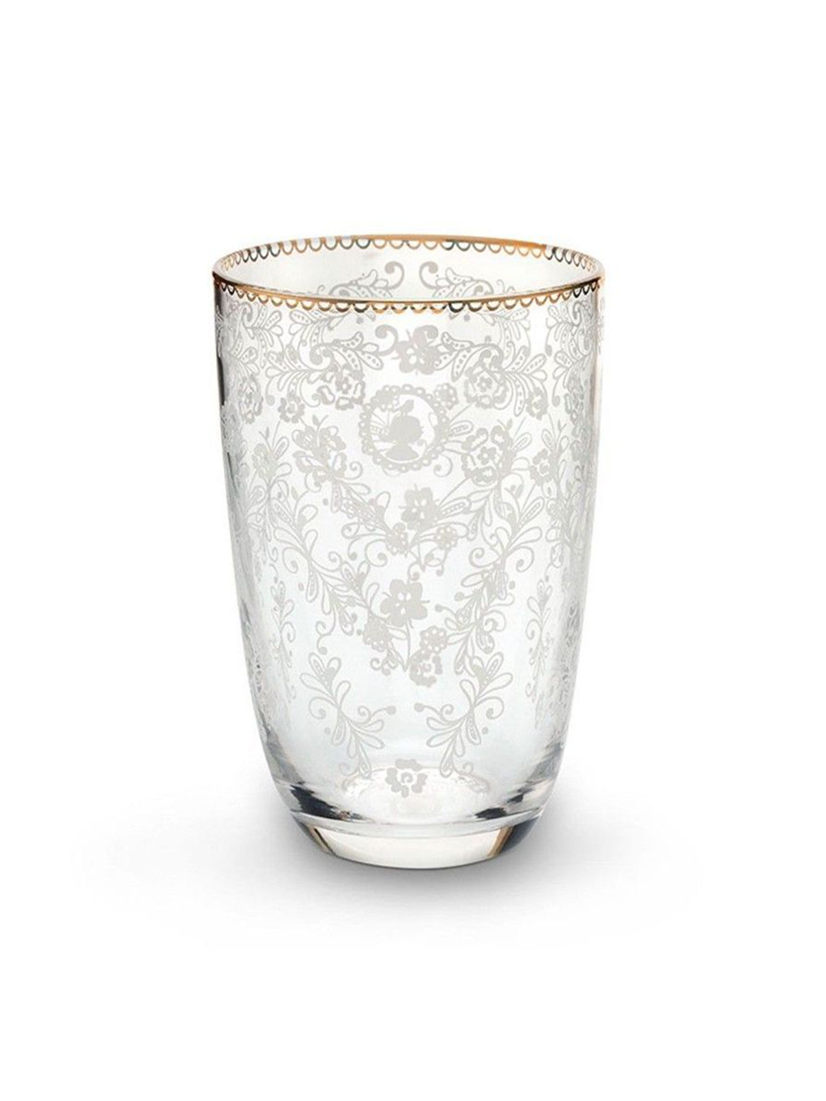 Floral Long Drink Glasses (Set of 6)