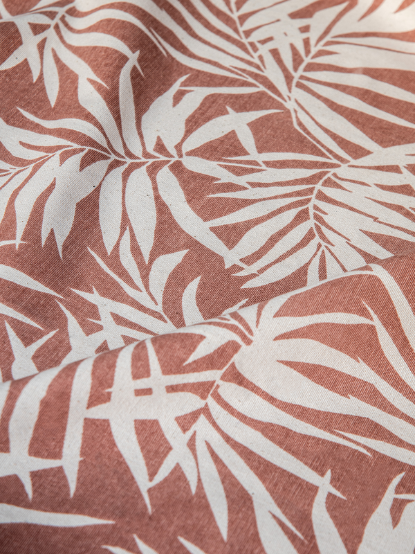 New Palm Leaves (Dusty Rose)