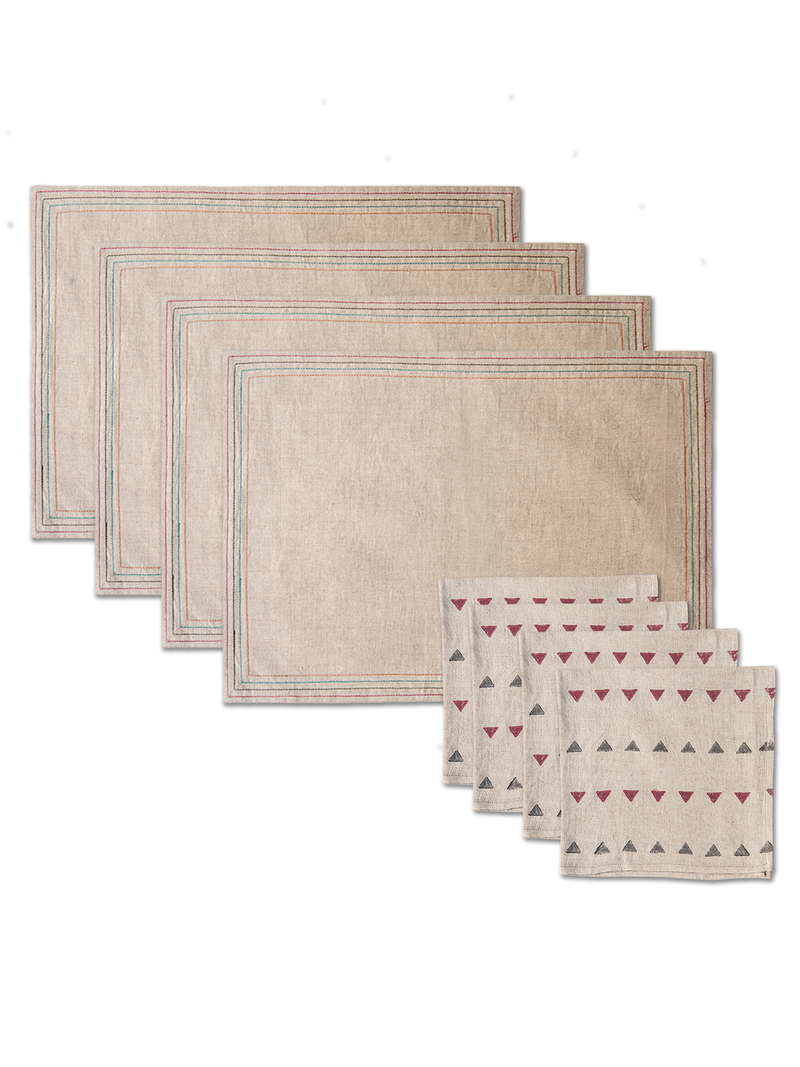 Finch Placemats & Napkins (Multi)